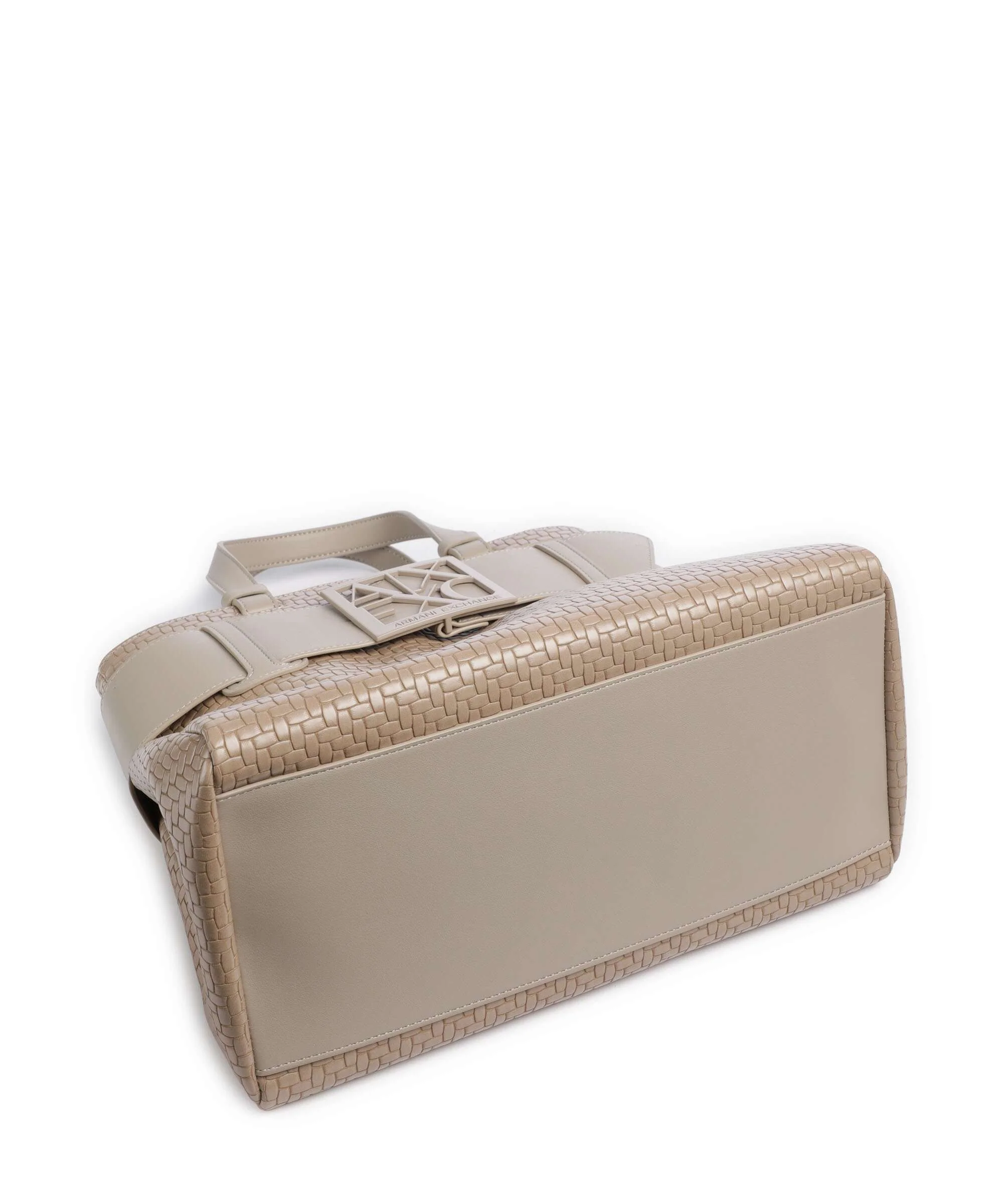Armani Exchange Susy Soft Woven S Handbag sand - Image 5