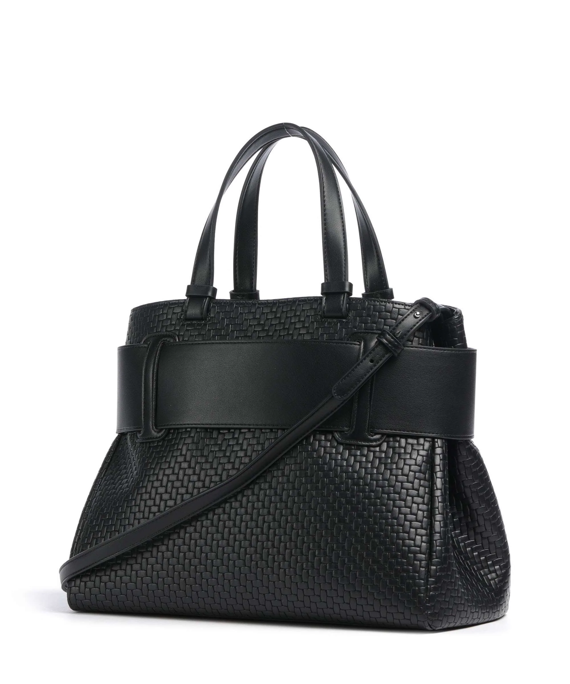 Armani Exchange Susy Soft Woven S Handbag black - Image 2