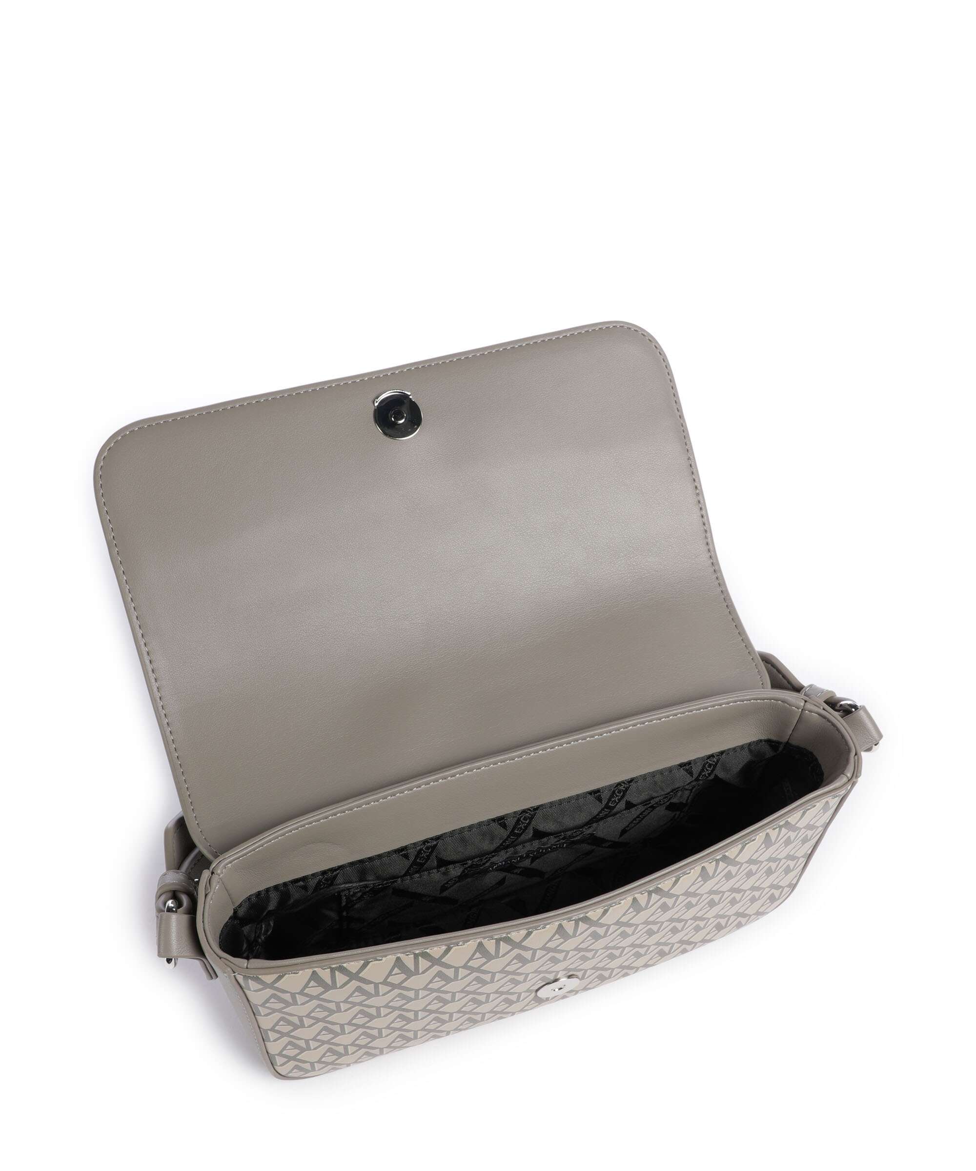 Armani Exchange Wave Monogram Crossbody bag sound sand/brown bass - Image 6