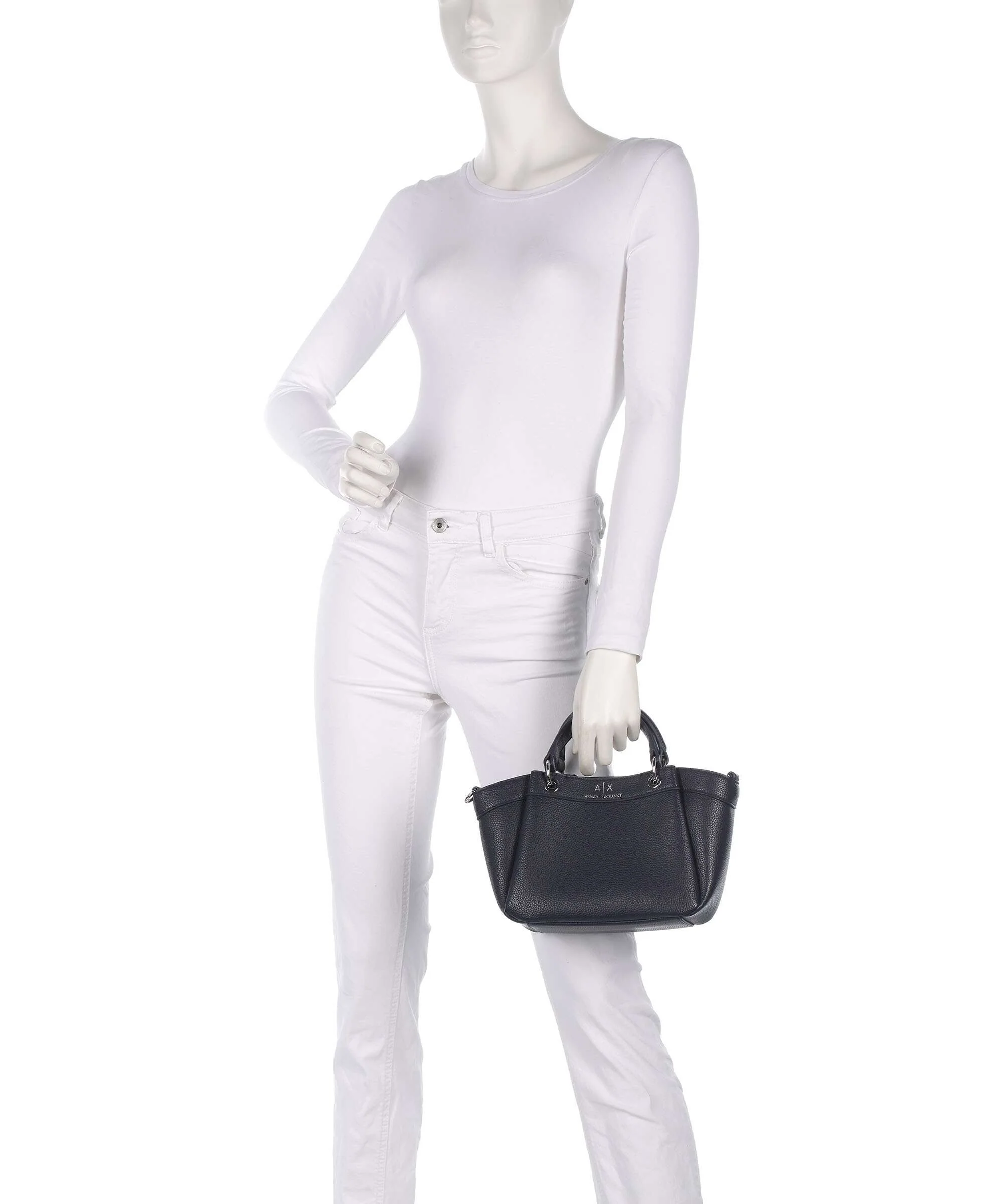 Armani Exchange Wave S Handbag sky captain - Image 3
