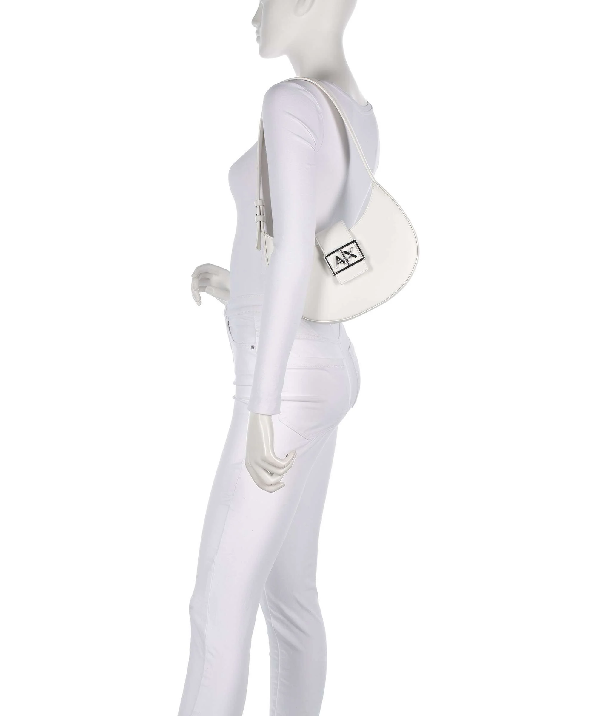 Armani Exchange Wonder Shoulder bag off white - Image 3