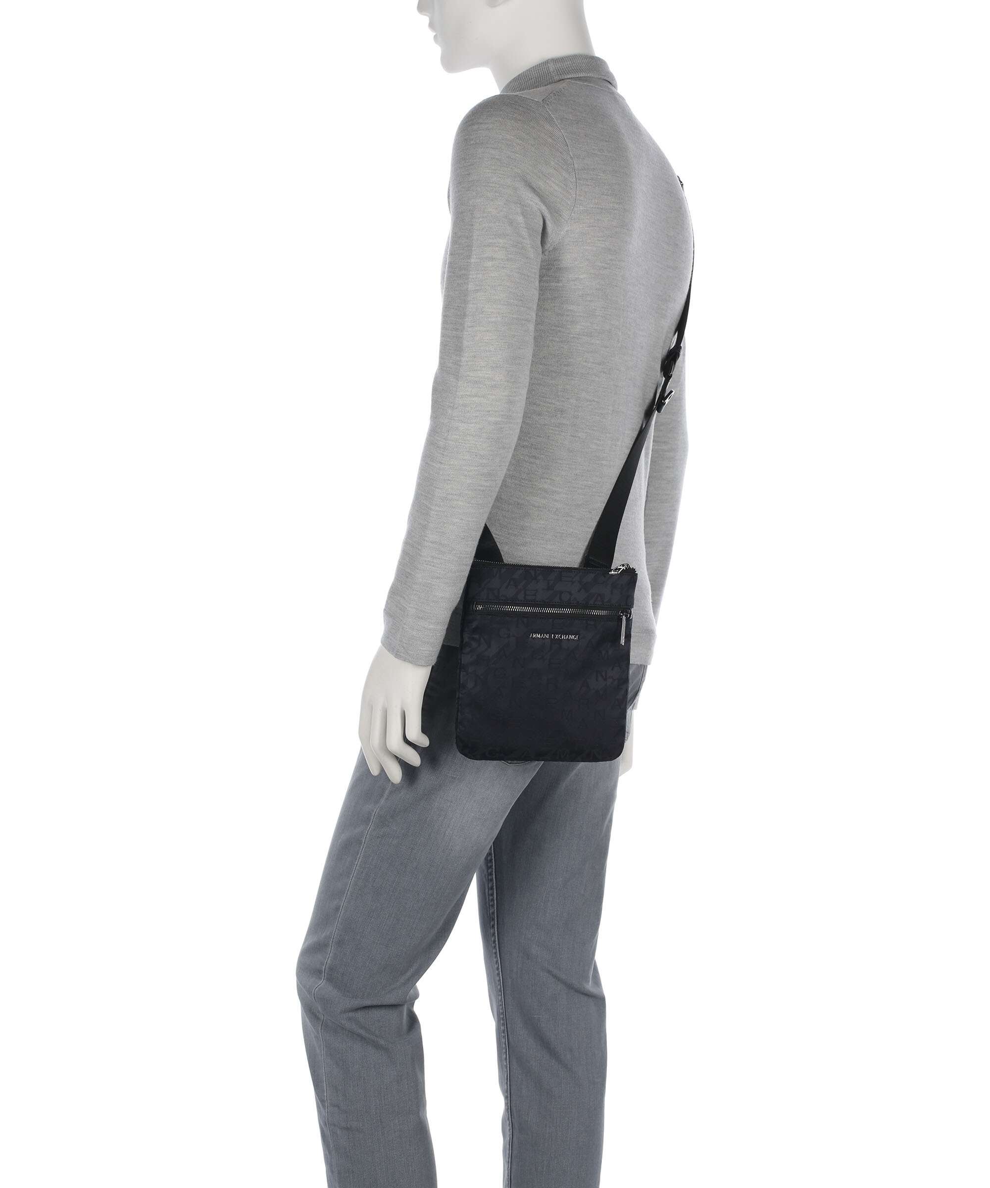 Armani Exchange Xavier Crossbody bag deep navy - Image 3