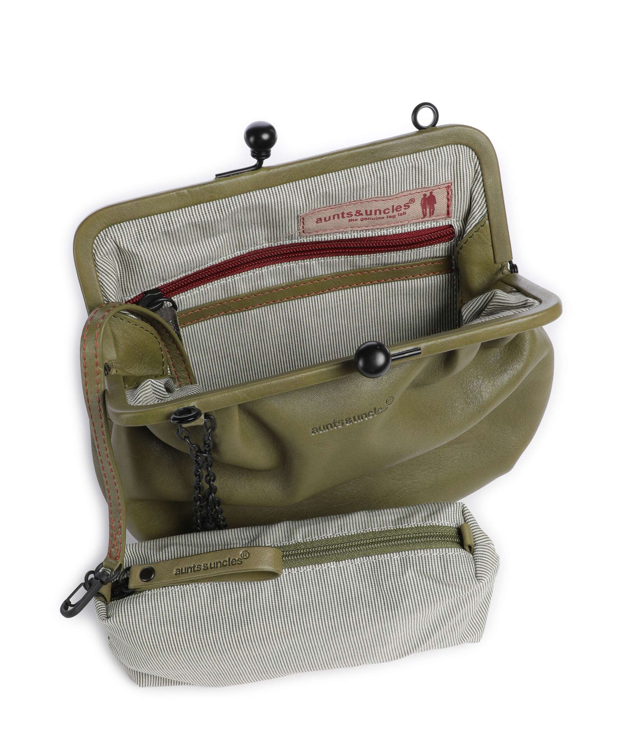 Aunts & Uncles Grandma's Luxury Club Mrs. Fortune Cookie Crossbody bag olive branch - Image 6