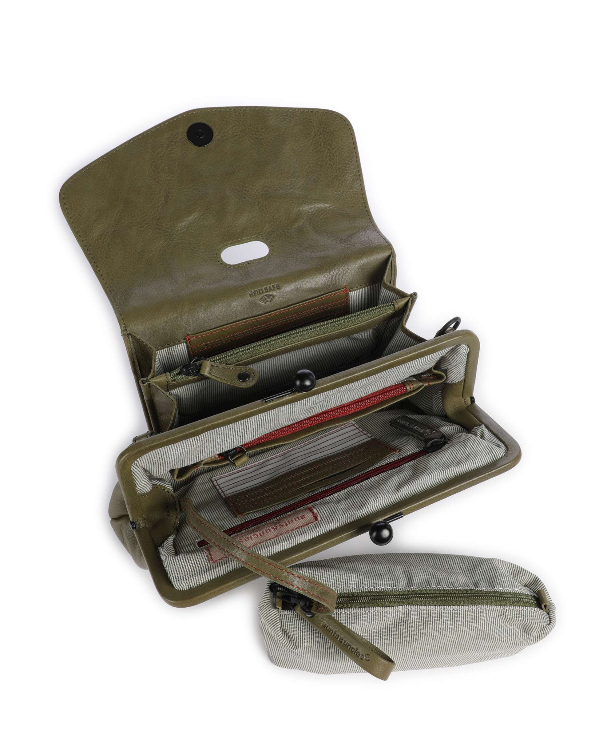 Aunts & Uncles Grandma's Luxury Club Mrs. Madeline Crossbody bag olive branch - Image 6