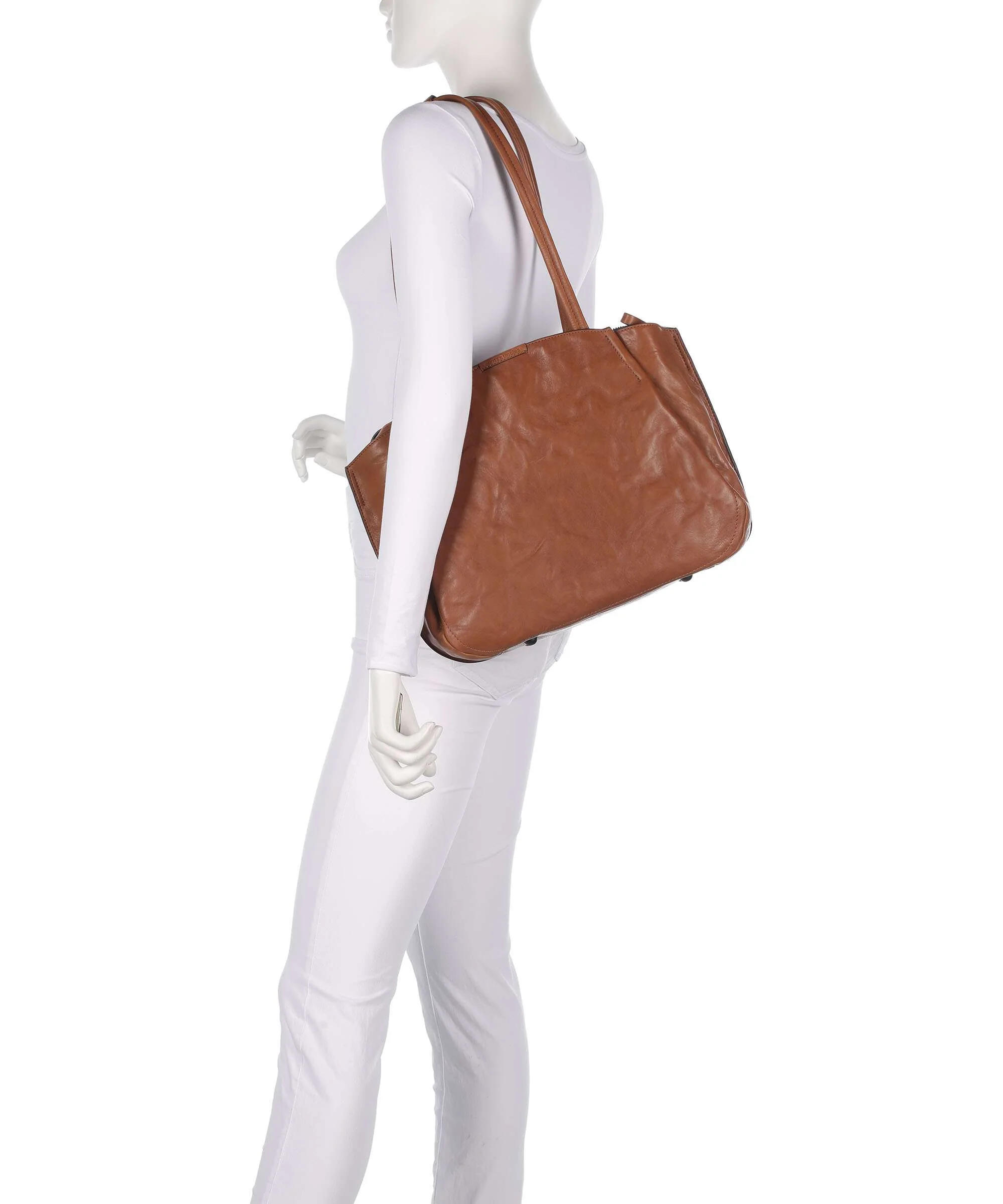 Aunts & Uncles Grandma's Luxury Club Mrs. Pavlova Tote bag caramel - Image 3