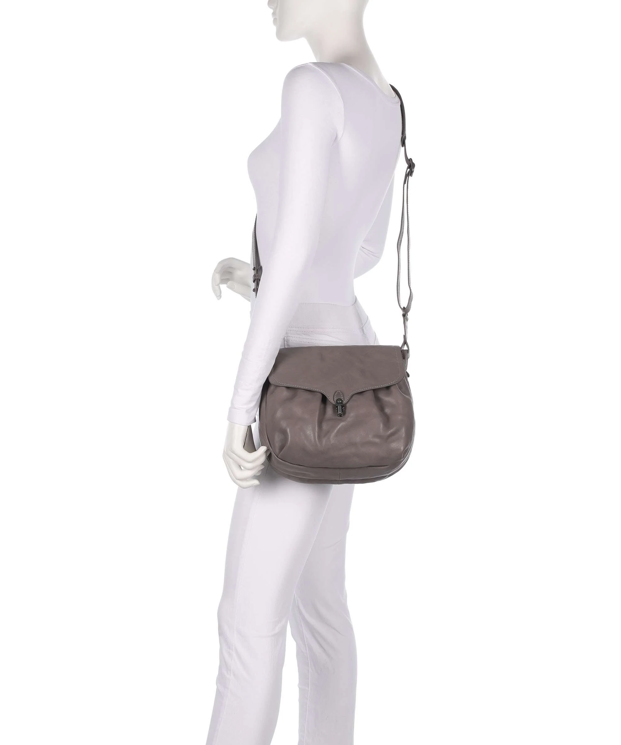 Aunts & Uncles Grandma's Luxury Club Mrs. Pineapple Pie Crossbody bag oyster grey - Image 3