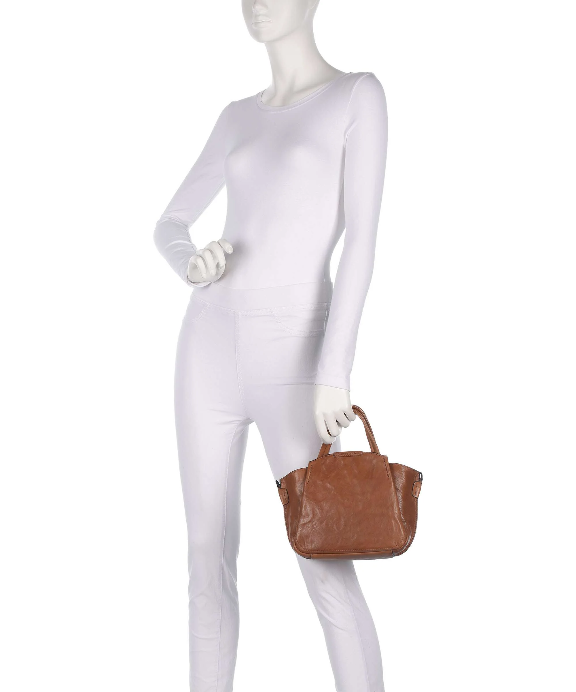 Aunts & Uncles Grandma's Luxury Club Mrs. Plum Crumble Handbag caramel - Image 3