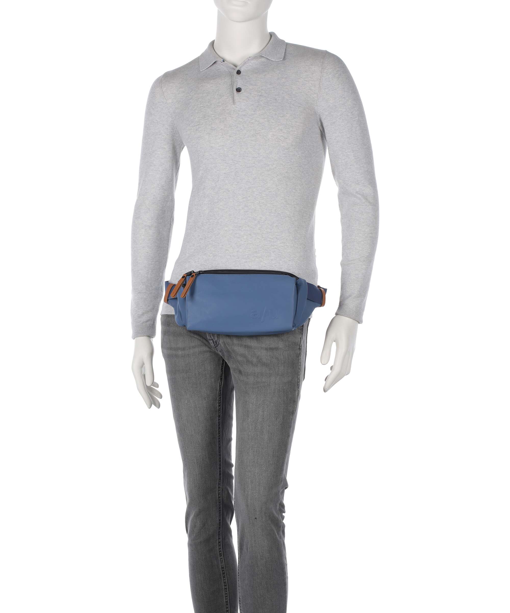 Aunts & Uncles Japan Himeji Belt bag blue jeans - Image 3