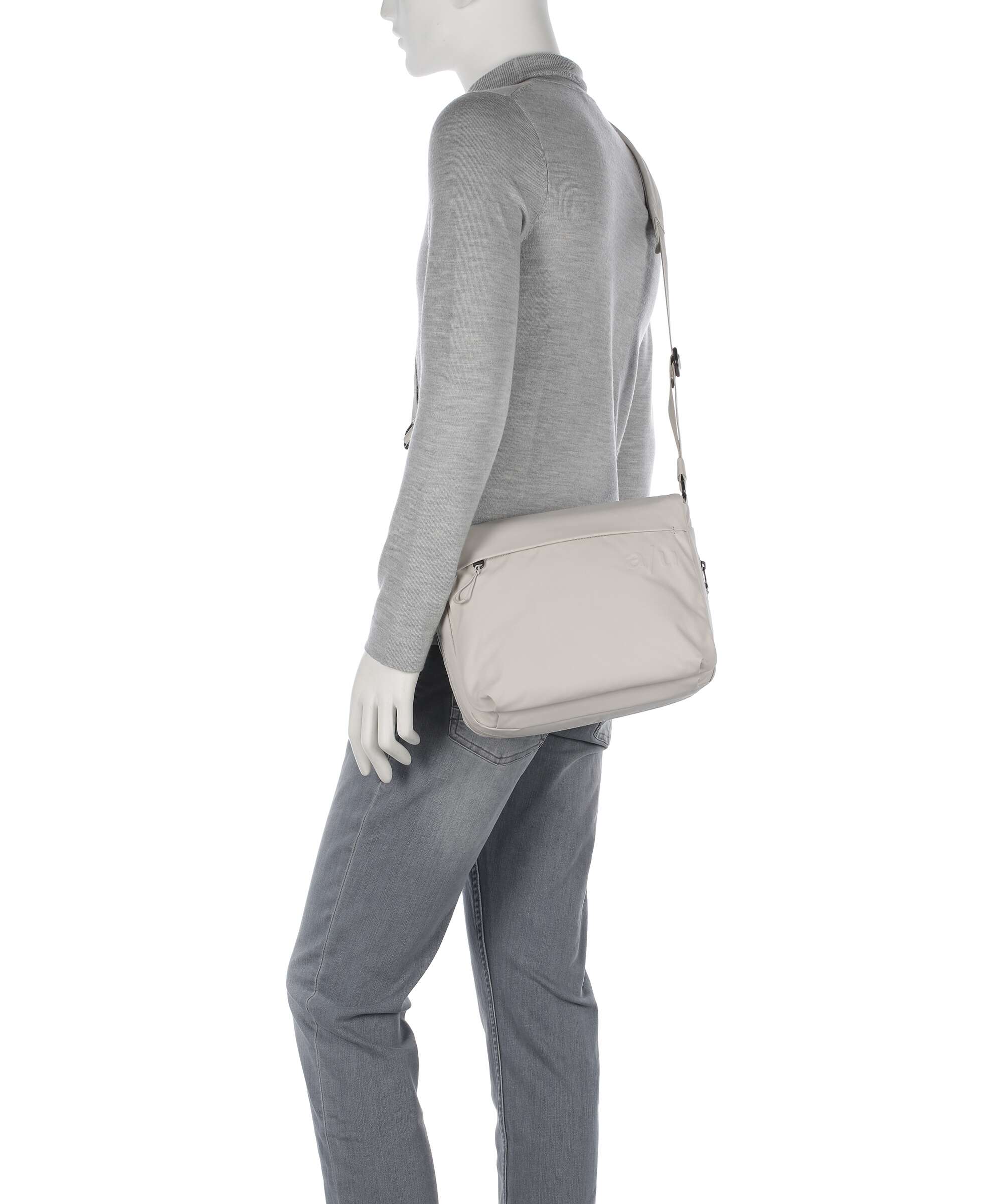 Aunts & Uncles Japan Lite Aoki Messenger bag linen - Image 4