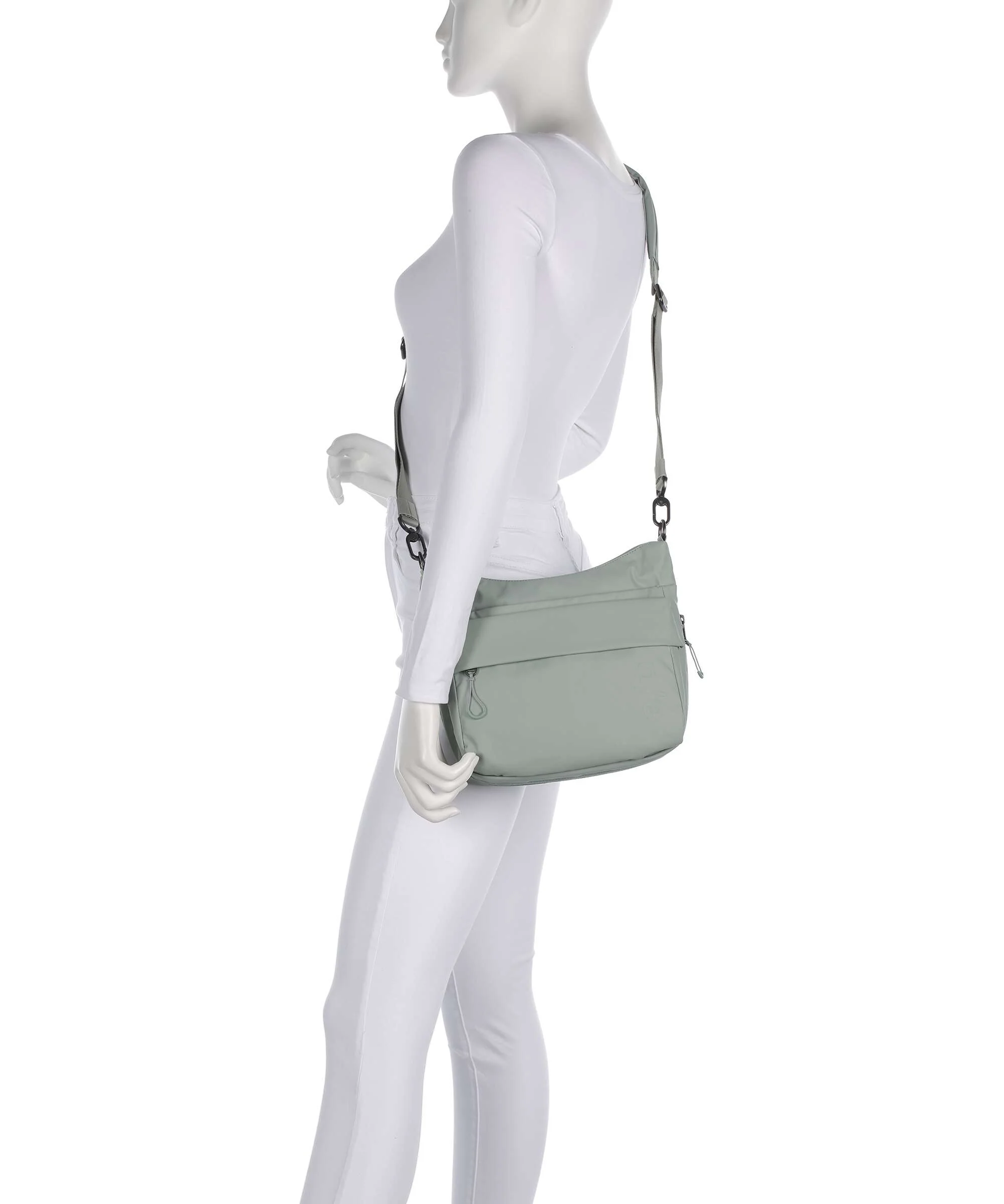 Aunts & Uncles Japan RE lite Nanuki Crossbody bag sage green - Image 3