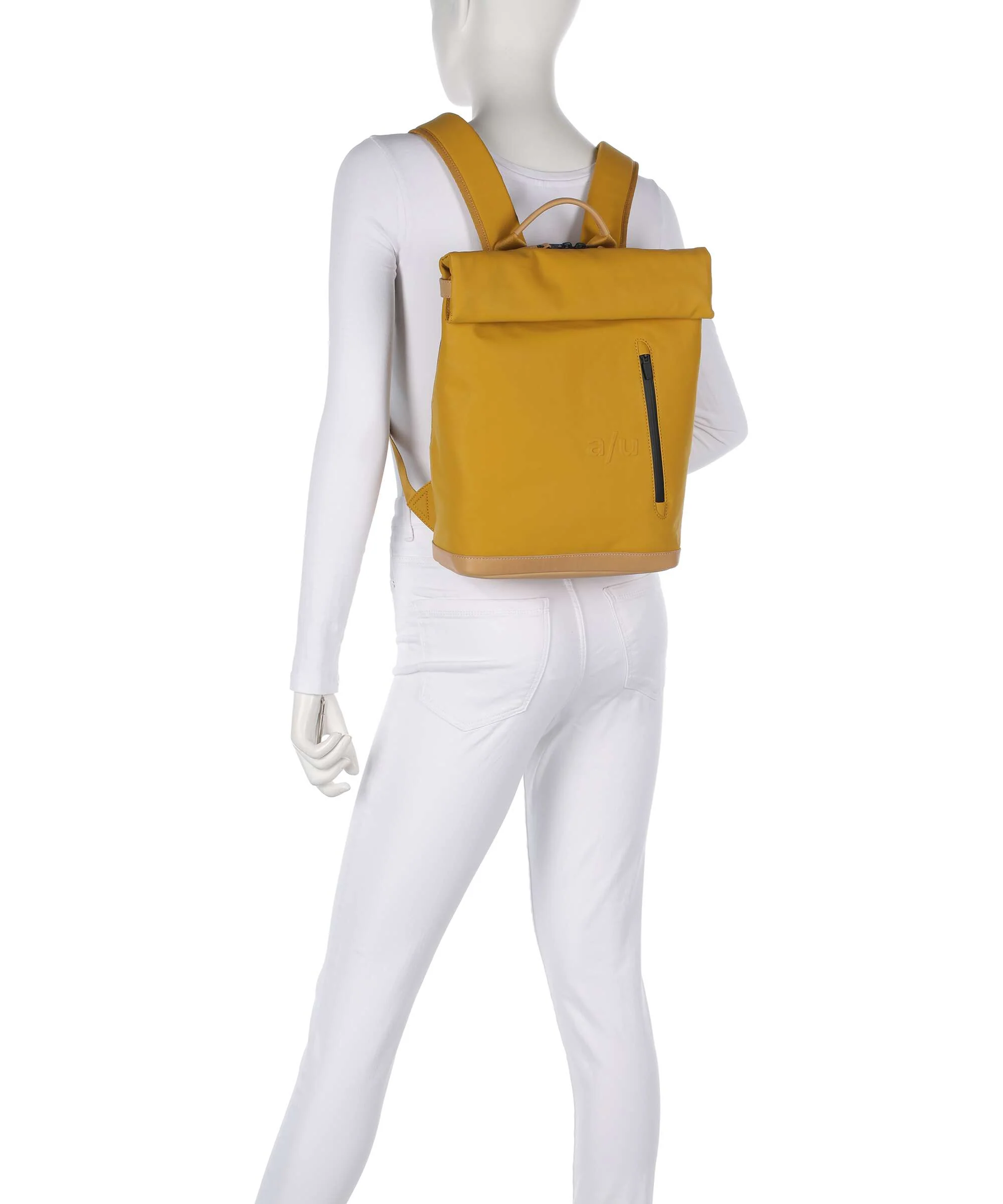Aunts & Uncles Japan Wakayama Rolltop backpack amber - Image 3