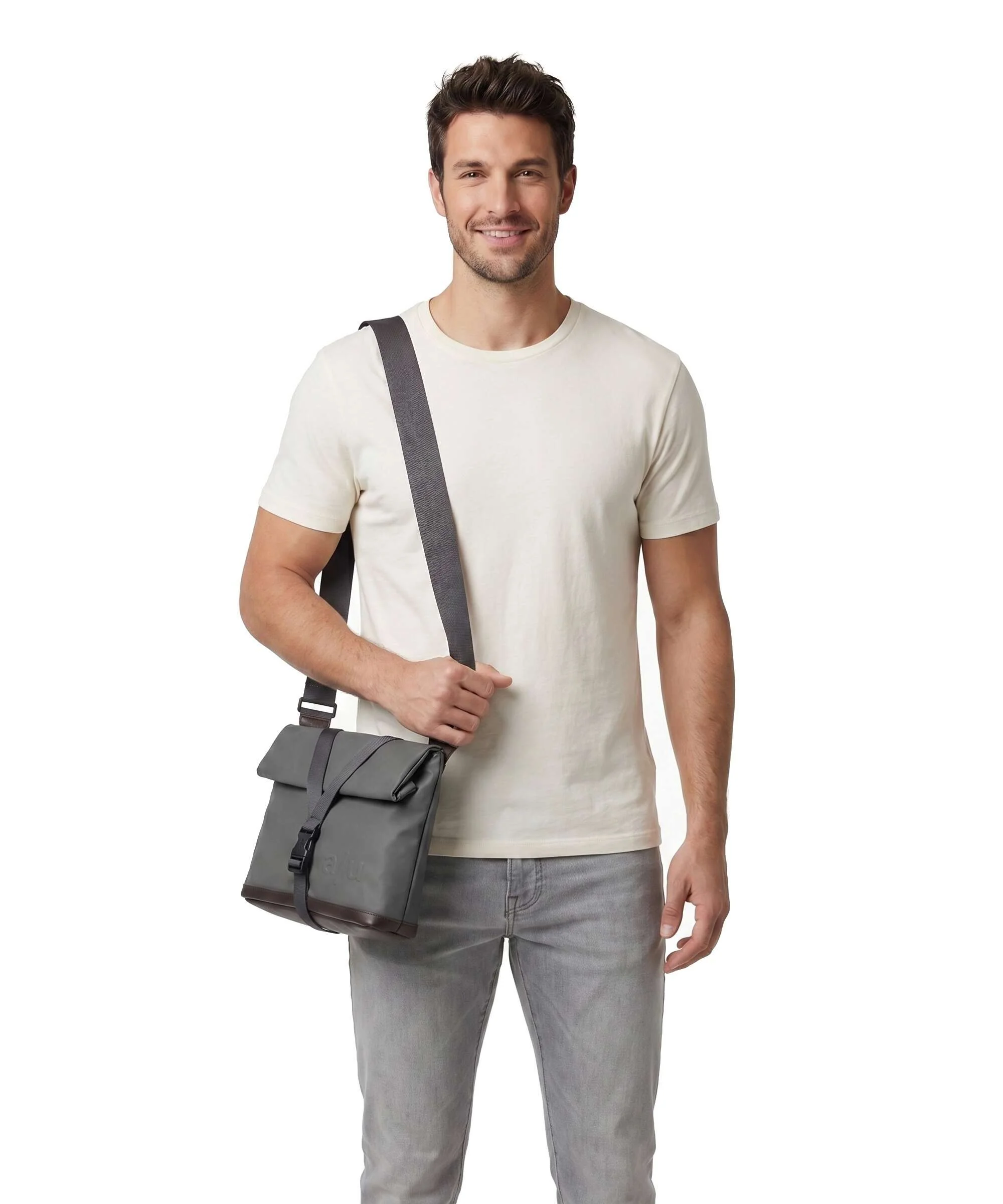 Aunts & Uncles Japan Yao Crossbody bag pewter - Image 4