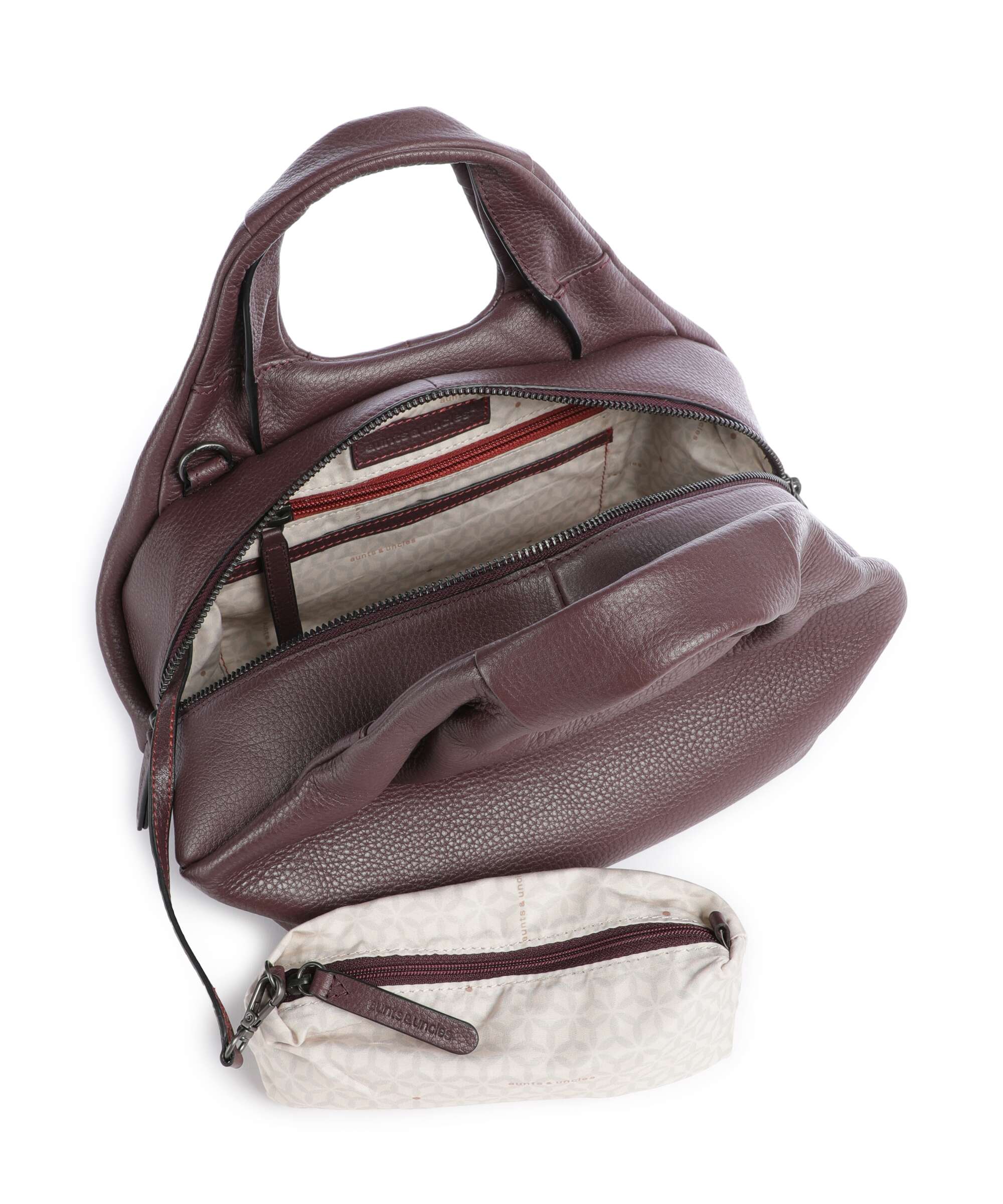 Aunts & Uncles Philocalists Beauty Handbag merlot - Image 6