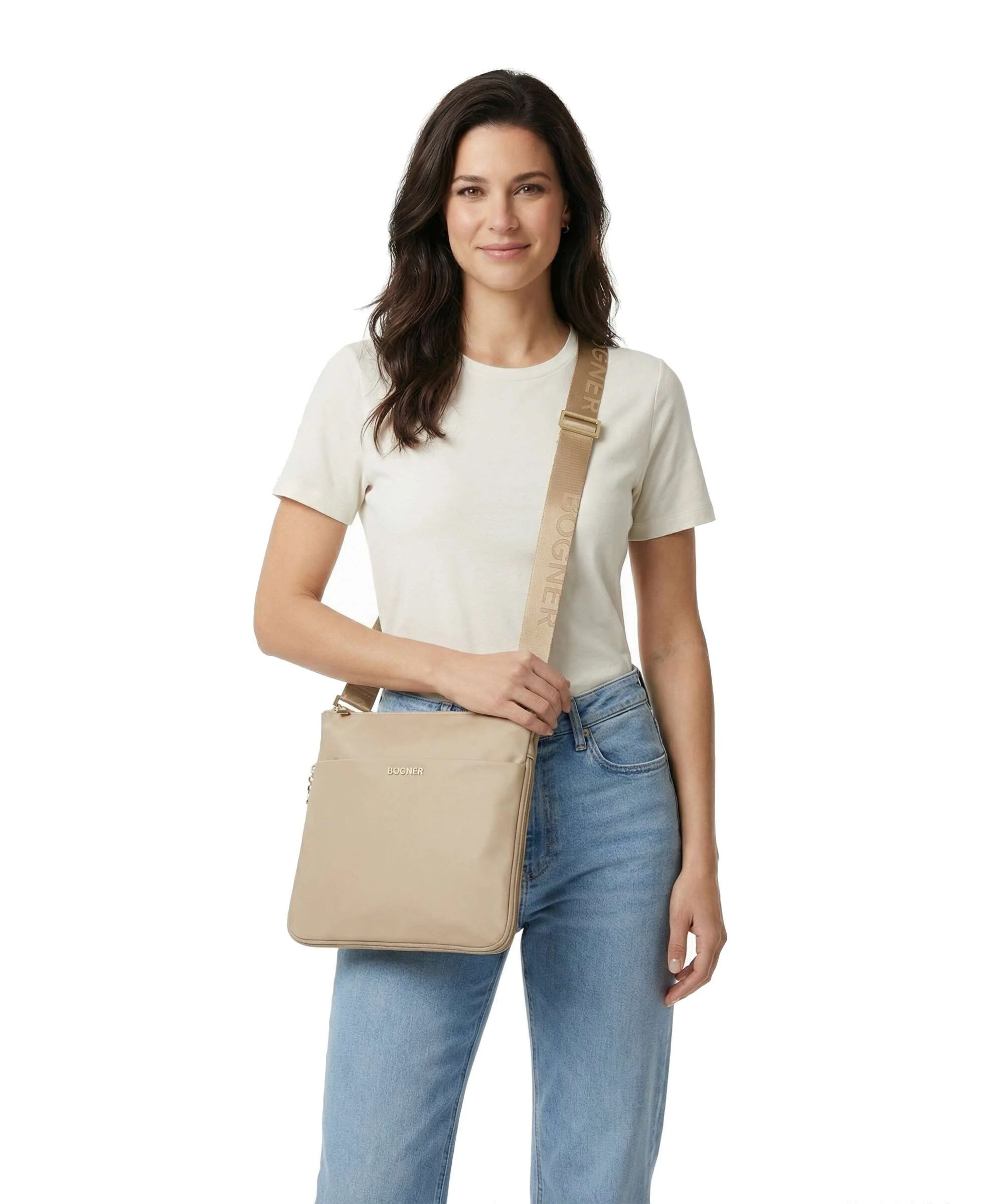 Bogner Klosters Neve Serena Crossbody bag lattè - Image 3