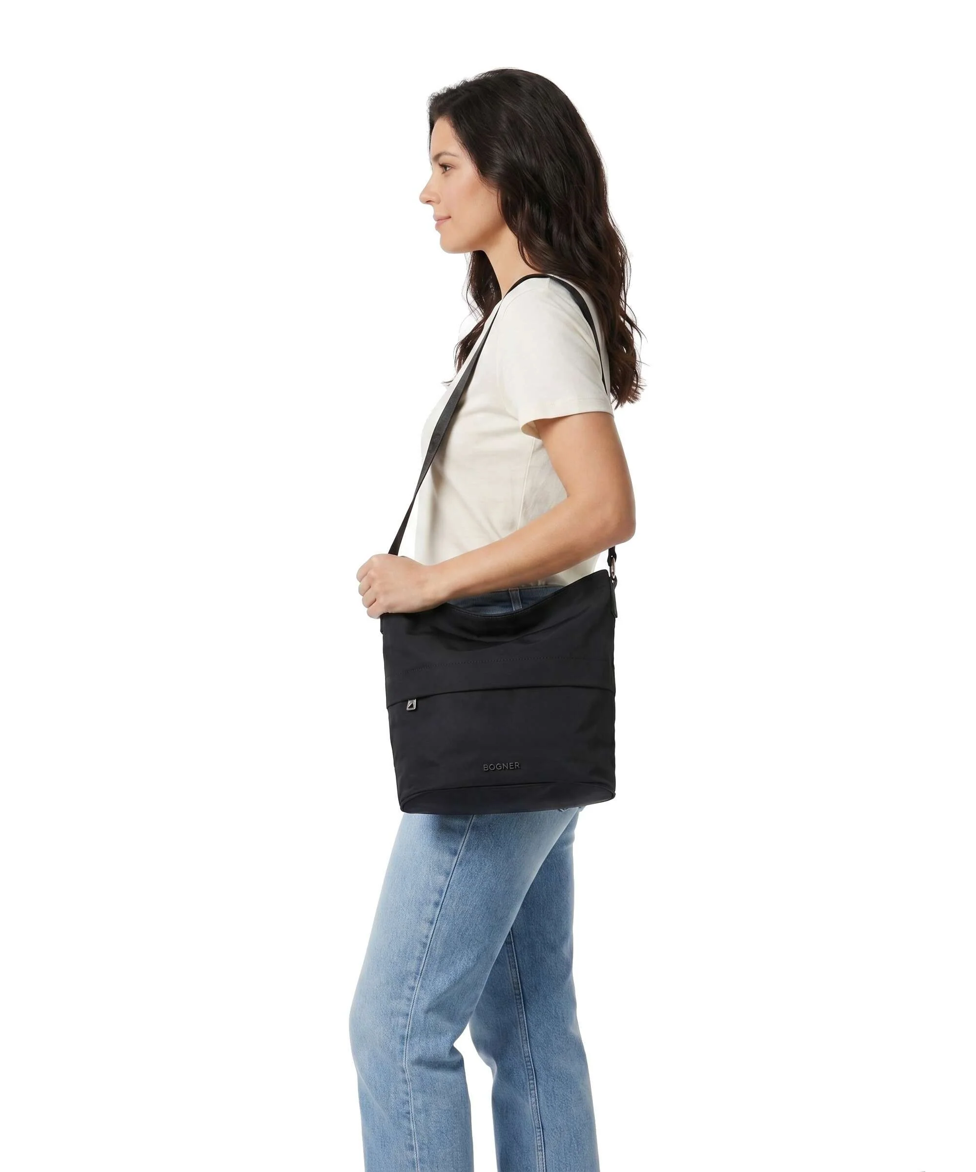 Bogner Maxon Heather Hobo bag black - Image 3