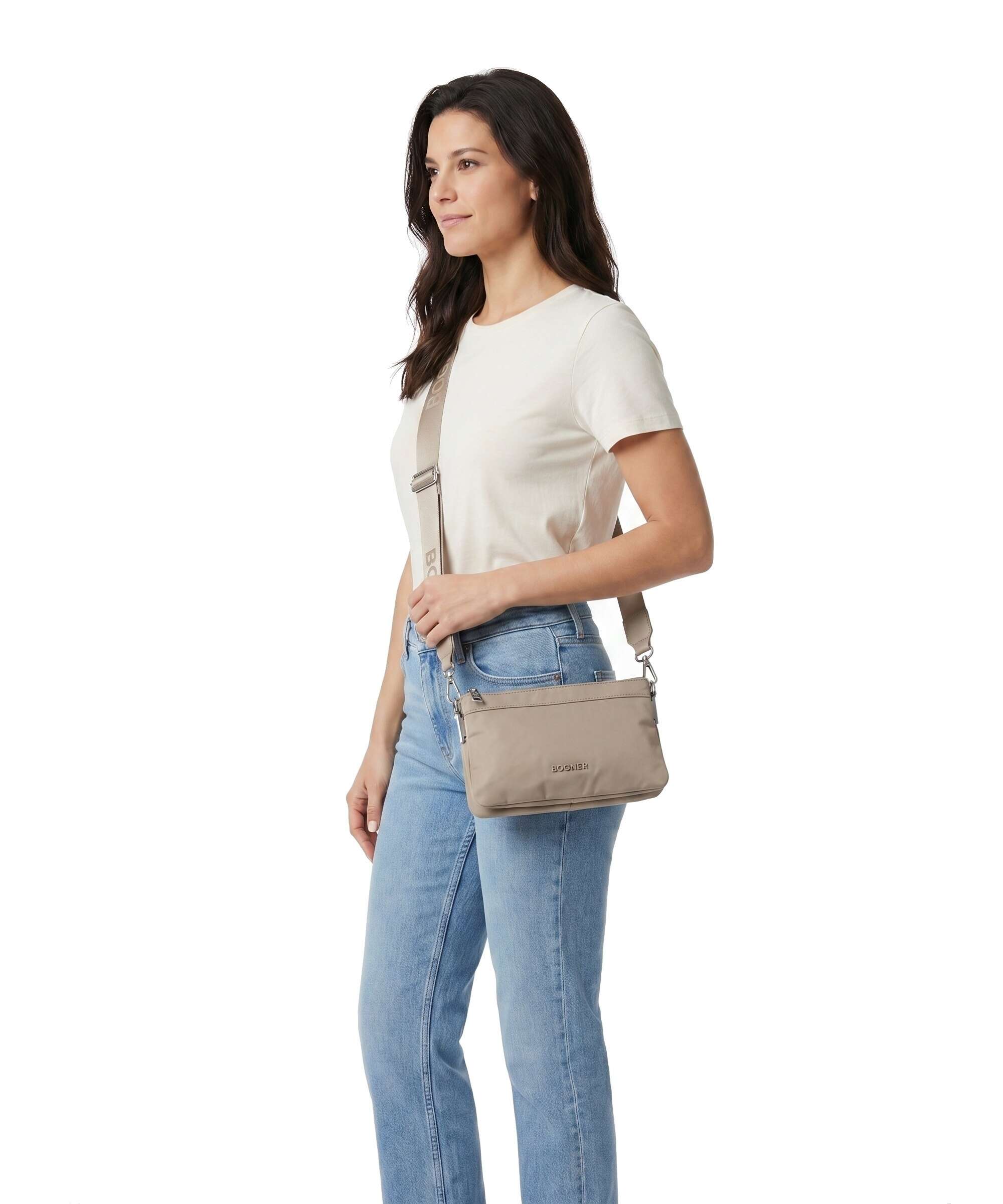 Bogner Maxon Taja Crossbody bag greige - Image 3
