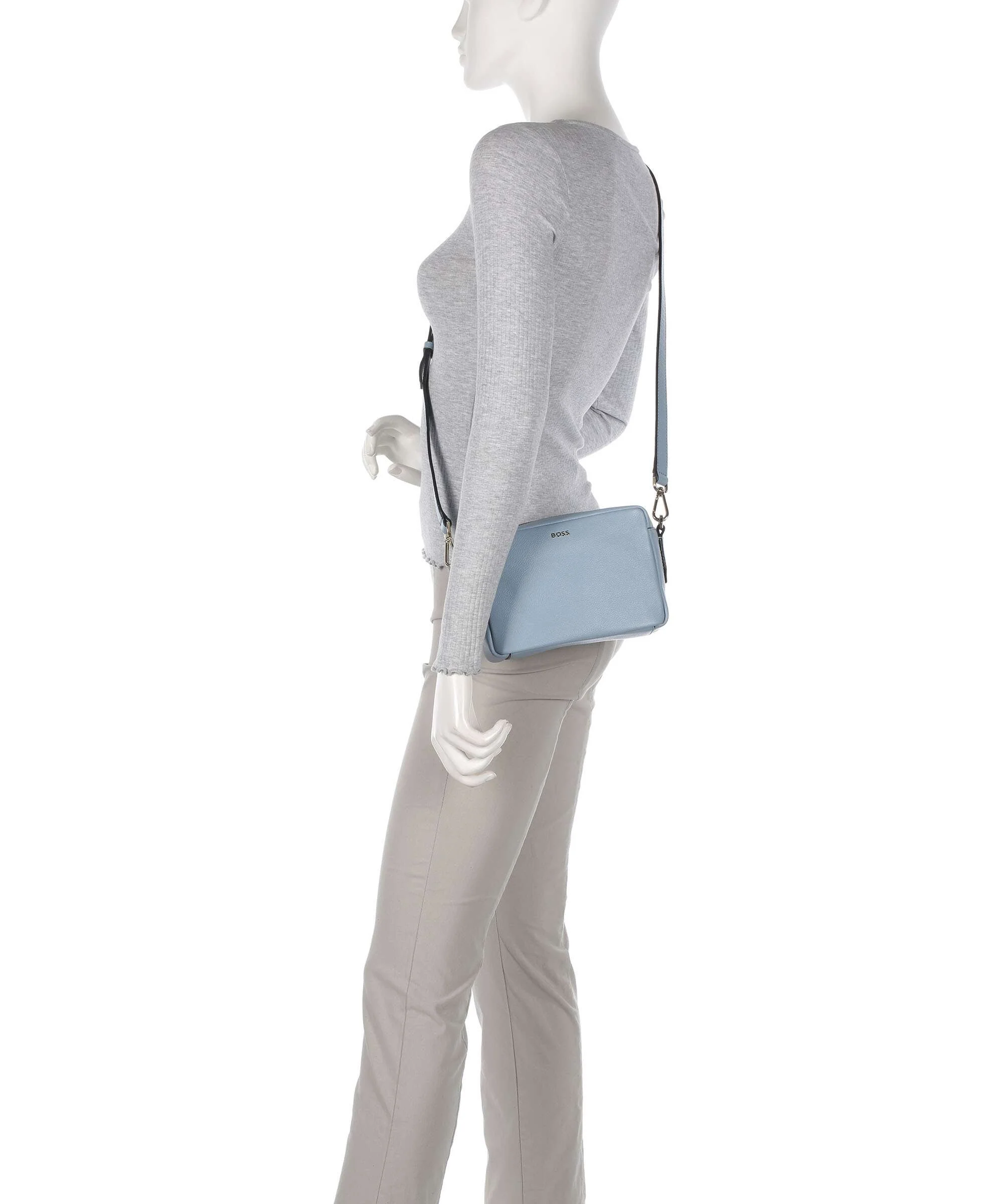 BOSS Alyce Crossbody bag light/pastel blue - Image 3