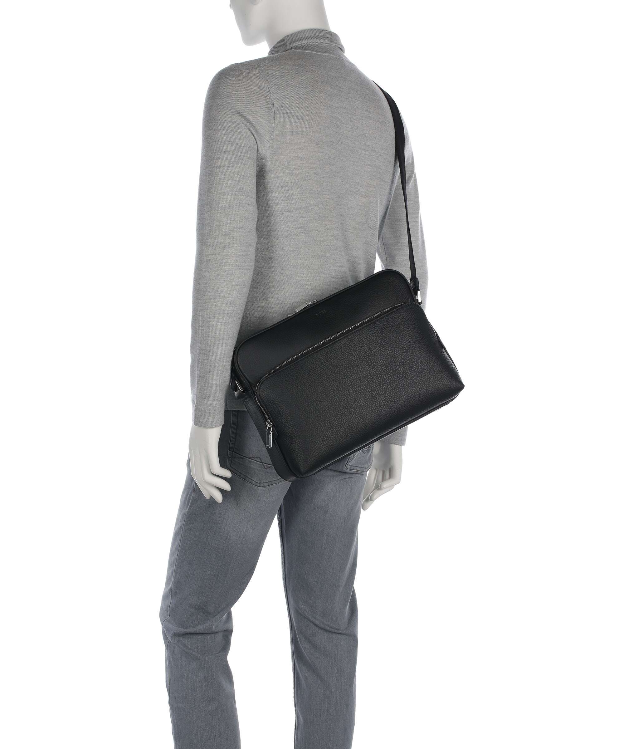 BOSS Crosstown Messenger bag black - Image 3