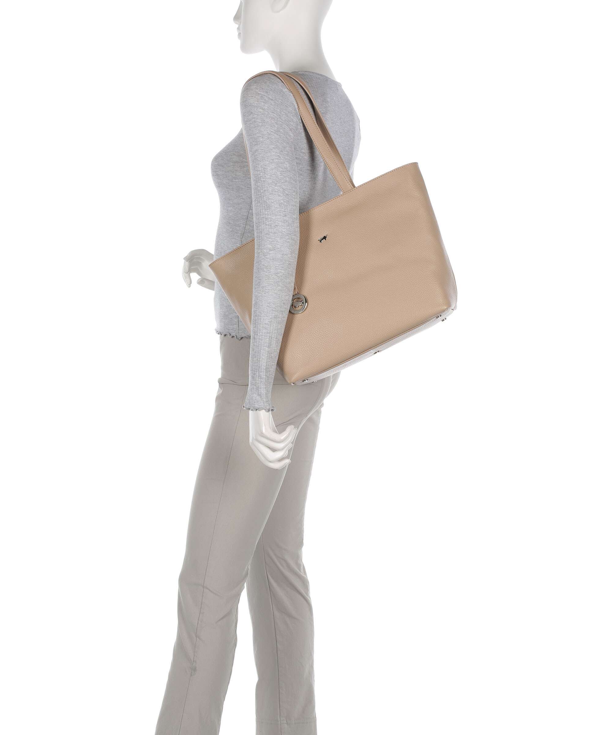 Braun Büffel Hanna Tote bag creme - Image 3