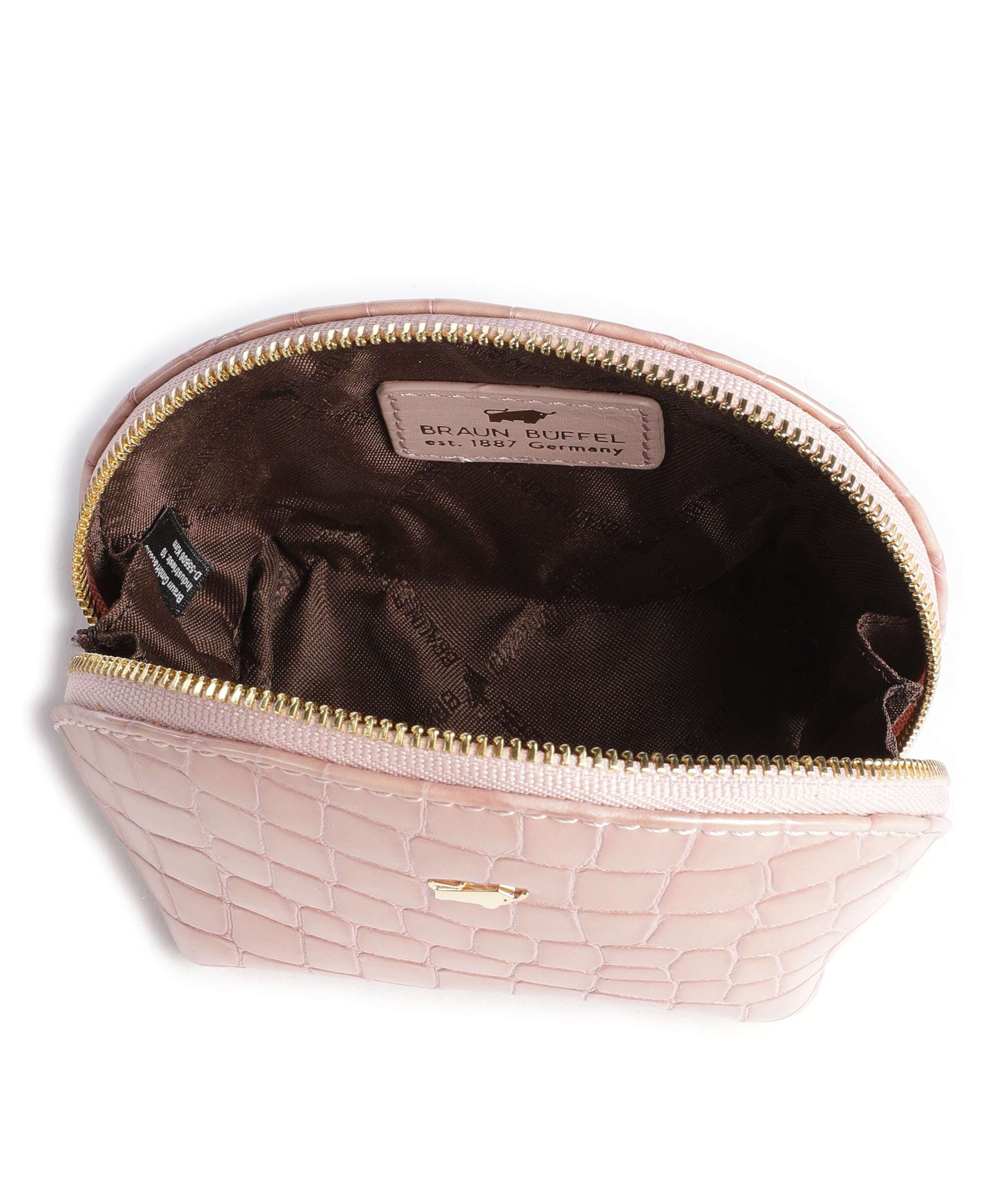Braun Büffel Verona Cosmetic bag rose - Image 4