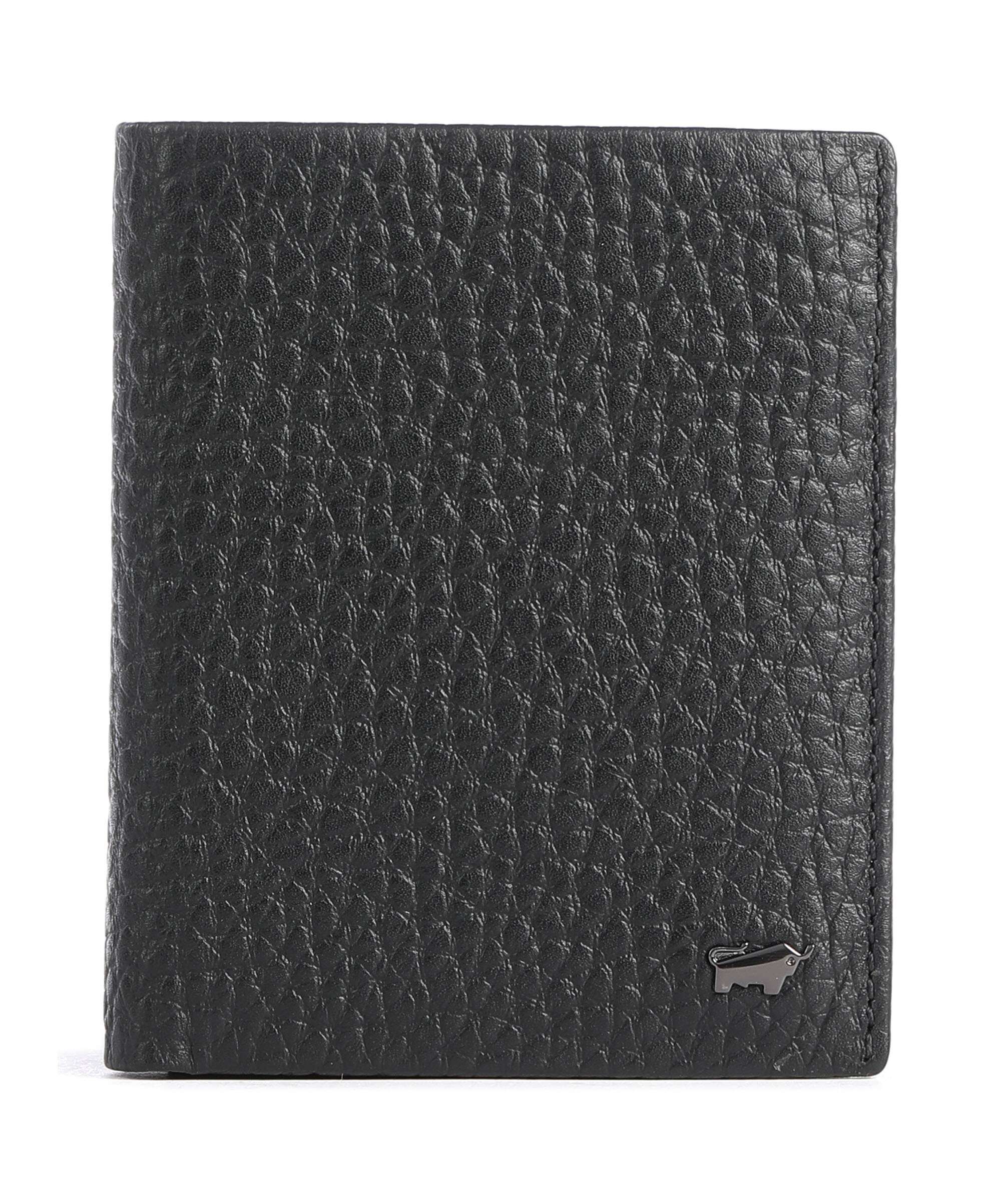 Braun Büffel Yannik Wallet schwarz