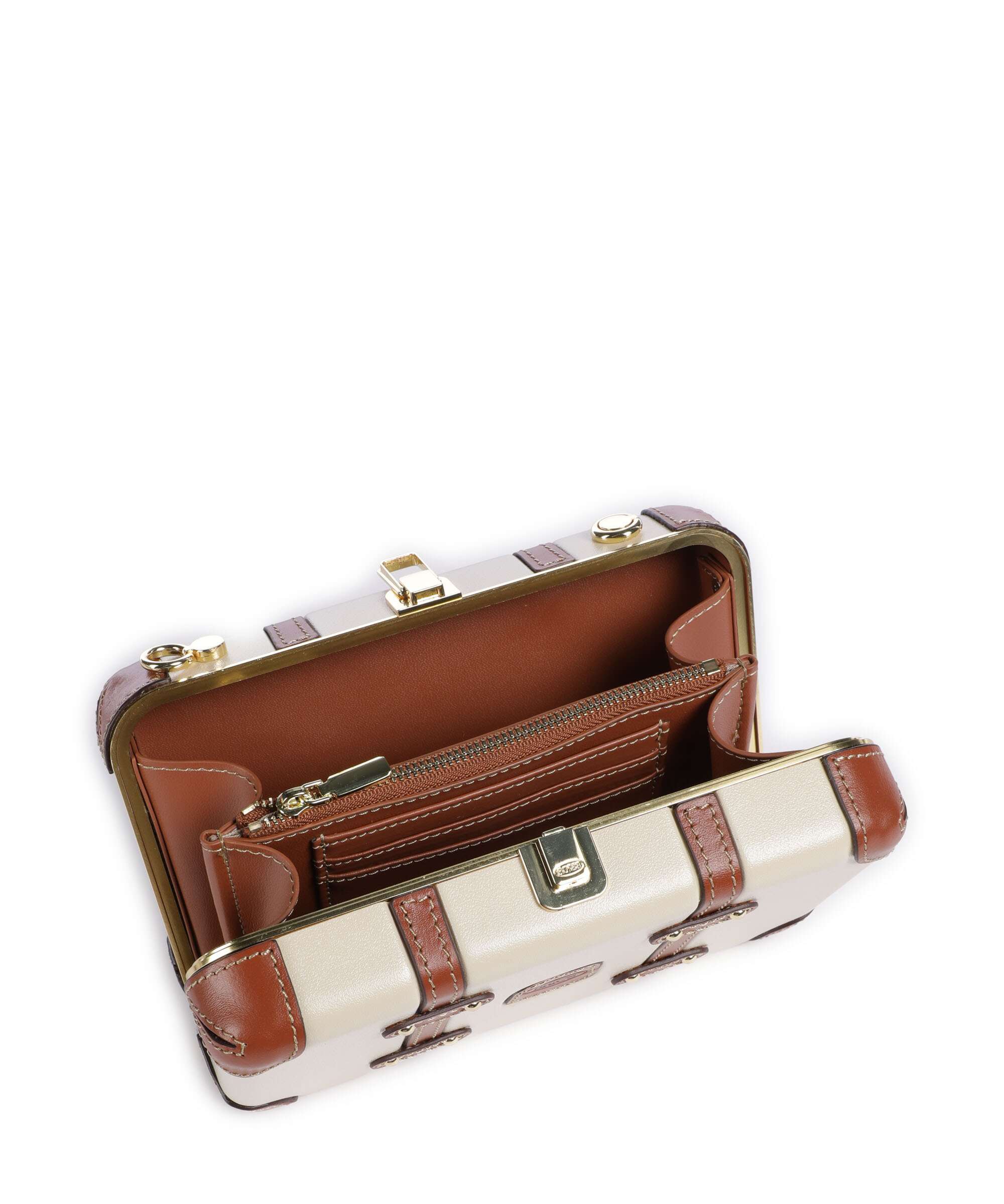 Brics Bellagio Crossbody bag cream - Image 6