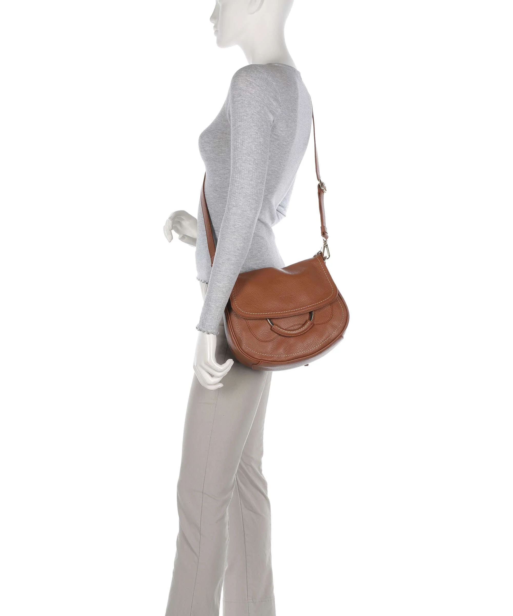Brics Gondola Stella medium Shoulder bag leather - Image 4