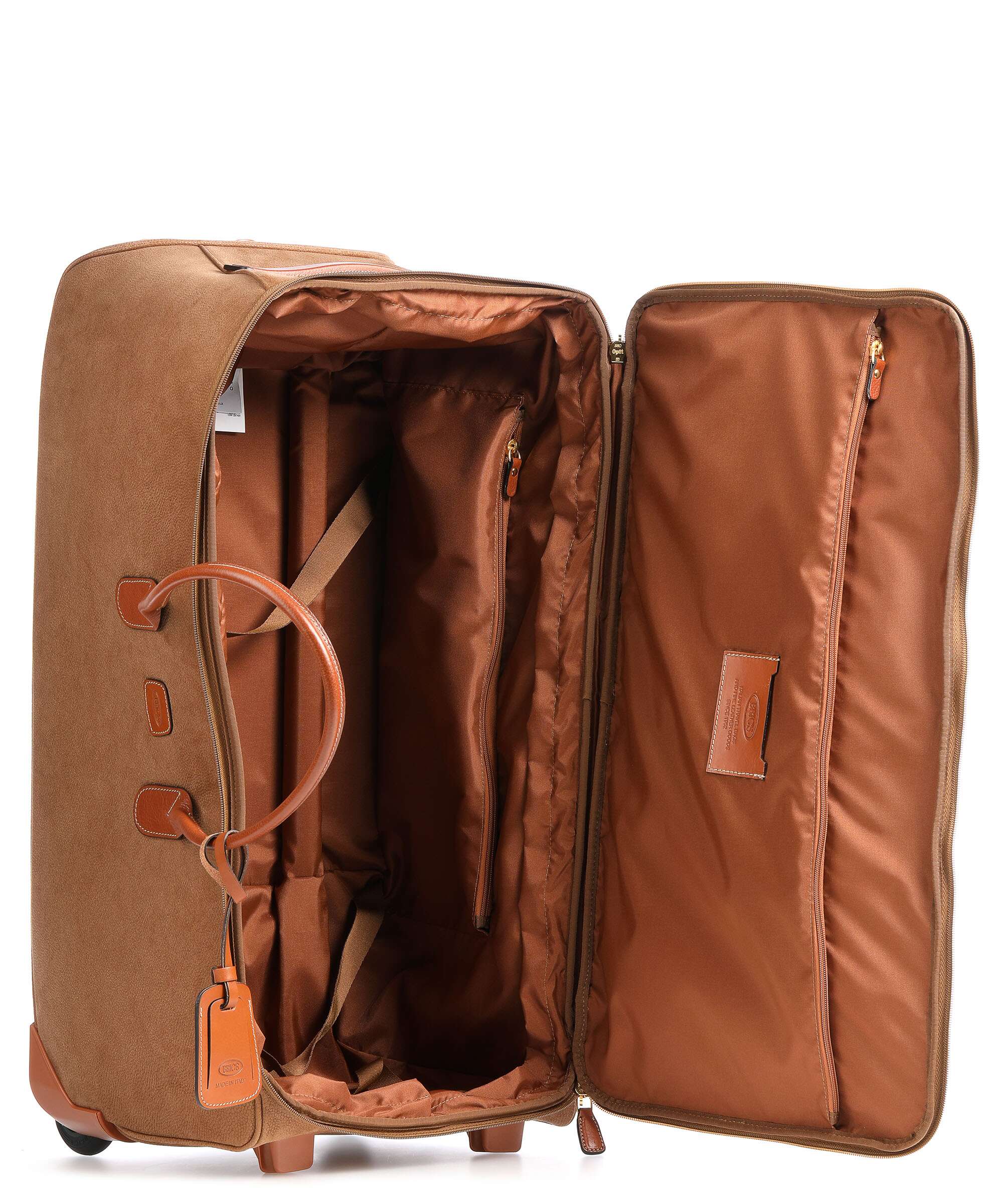 Brics Life Travel bag with wheels camel - Image 6
