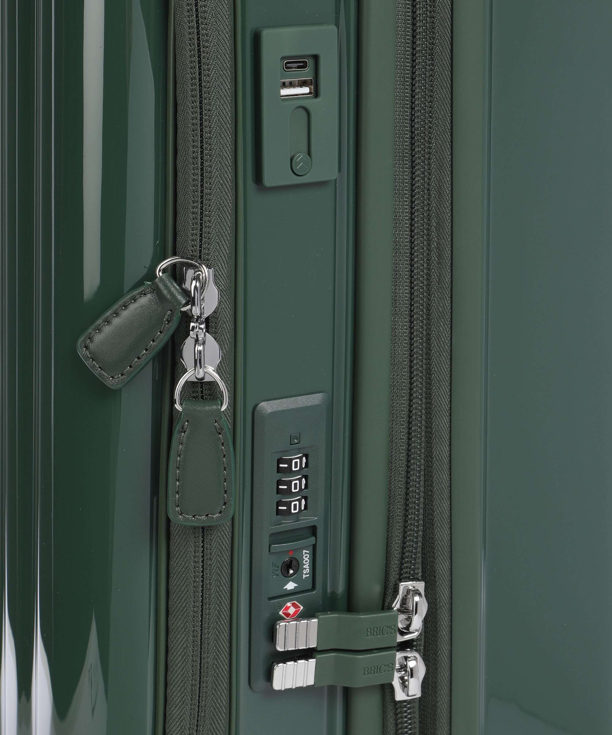 Brics Positano Spinner (4 wheels) emerald green - Image 3
