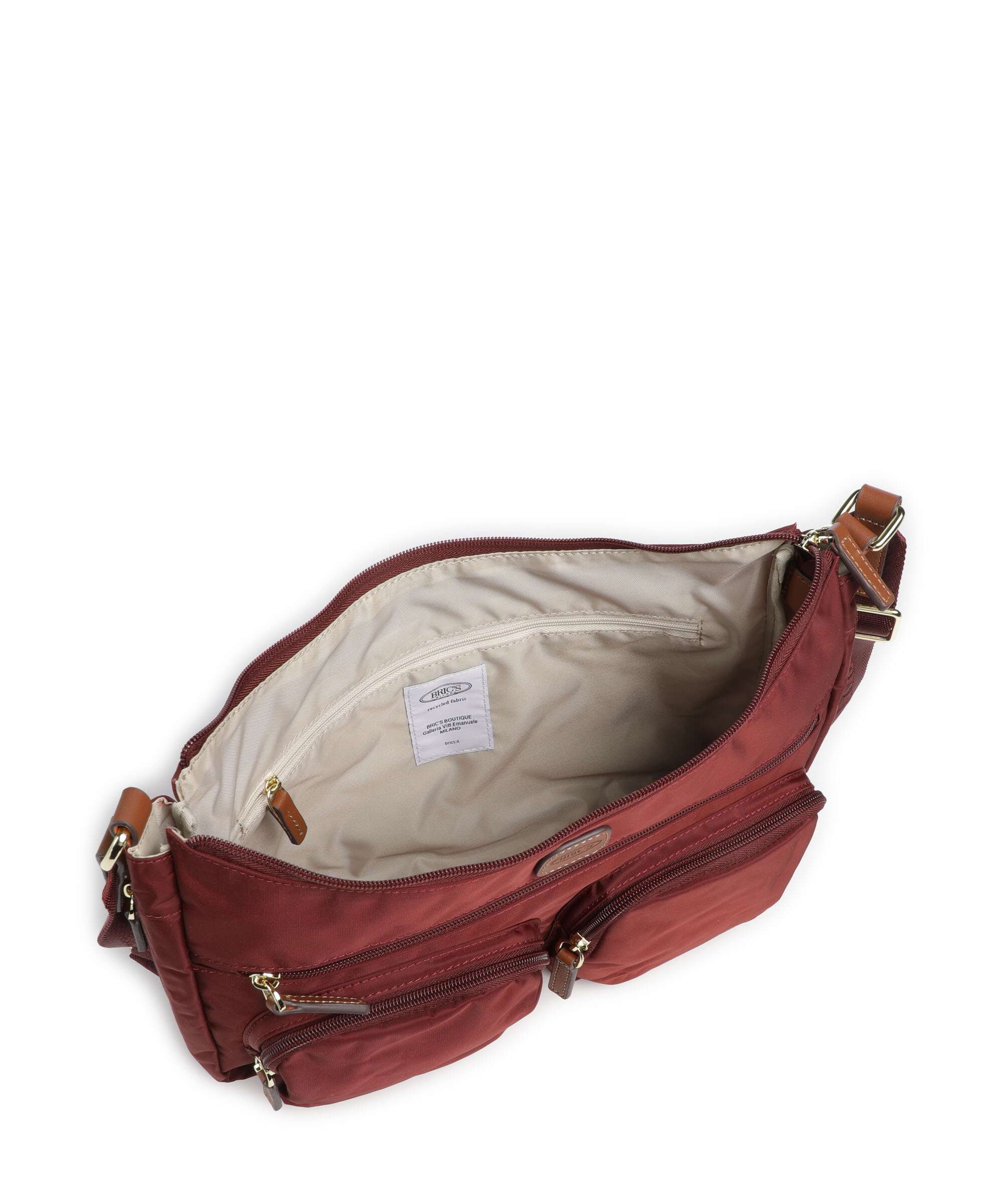Brics X-Collection Crossbody bag bordeaux - Image 6