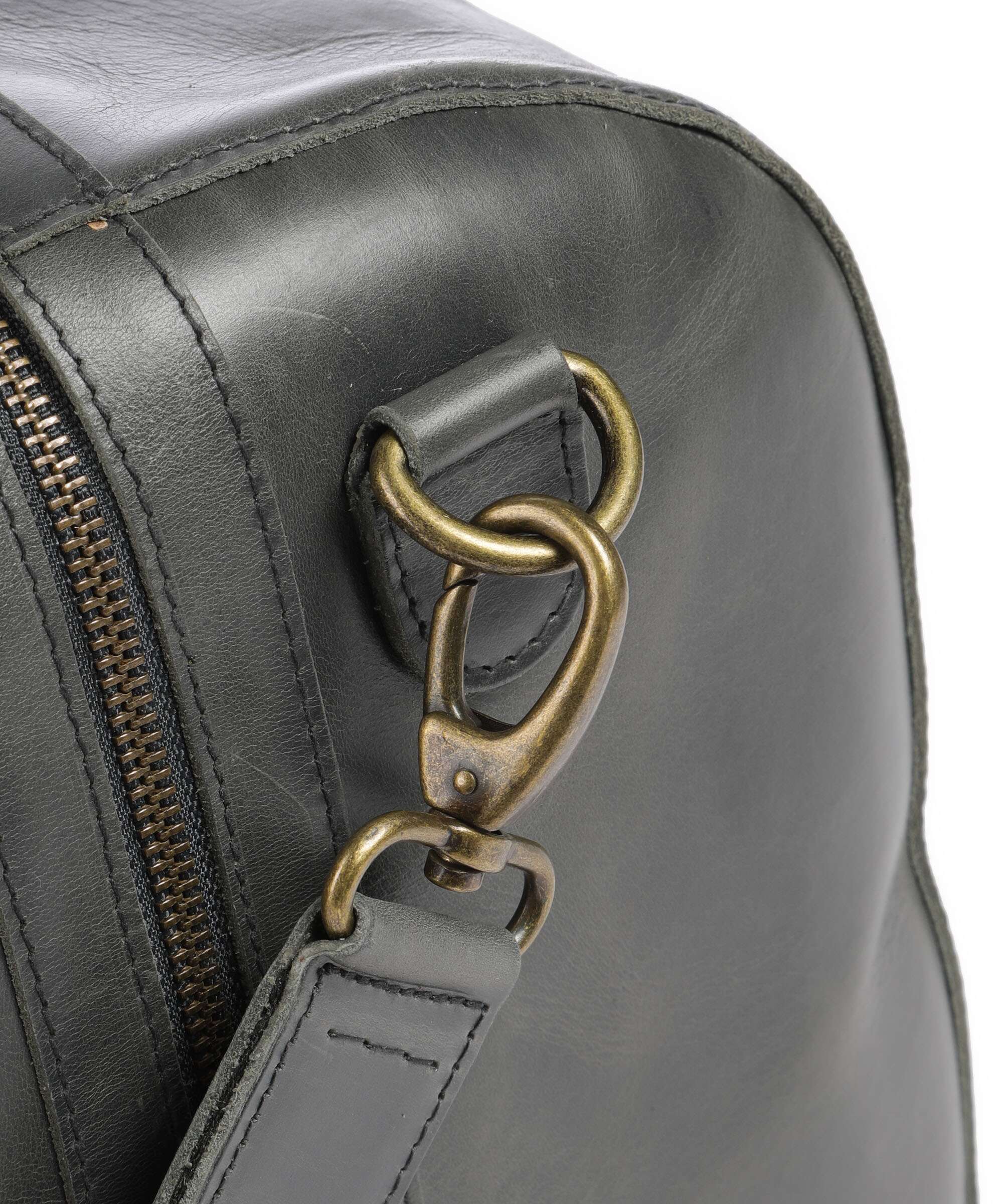 Buckle & Seam Crazy Horse Willow Weekend bag anthracite - Image 3