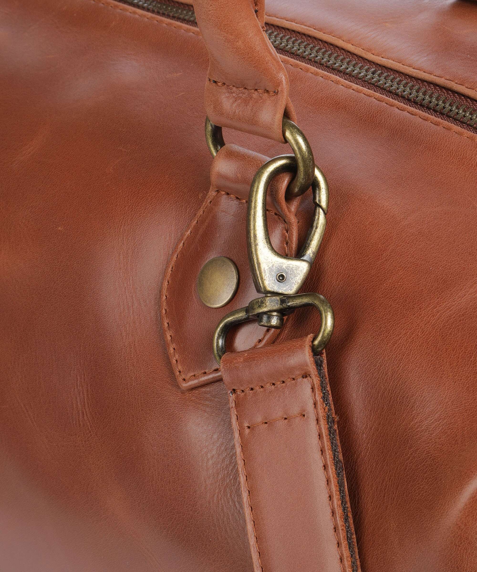 Buckle & Seam Linwood Weekend bag cognac - Image 3