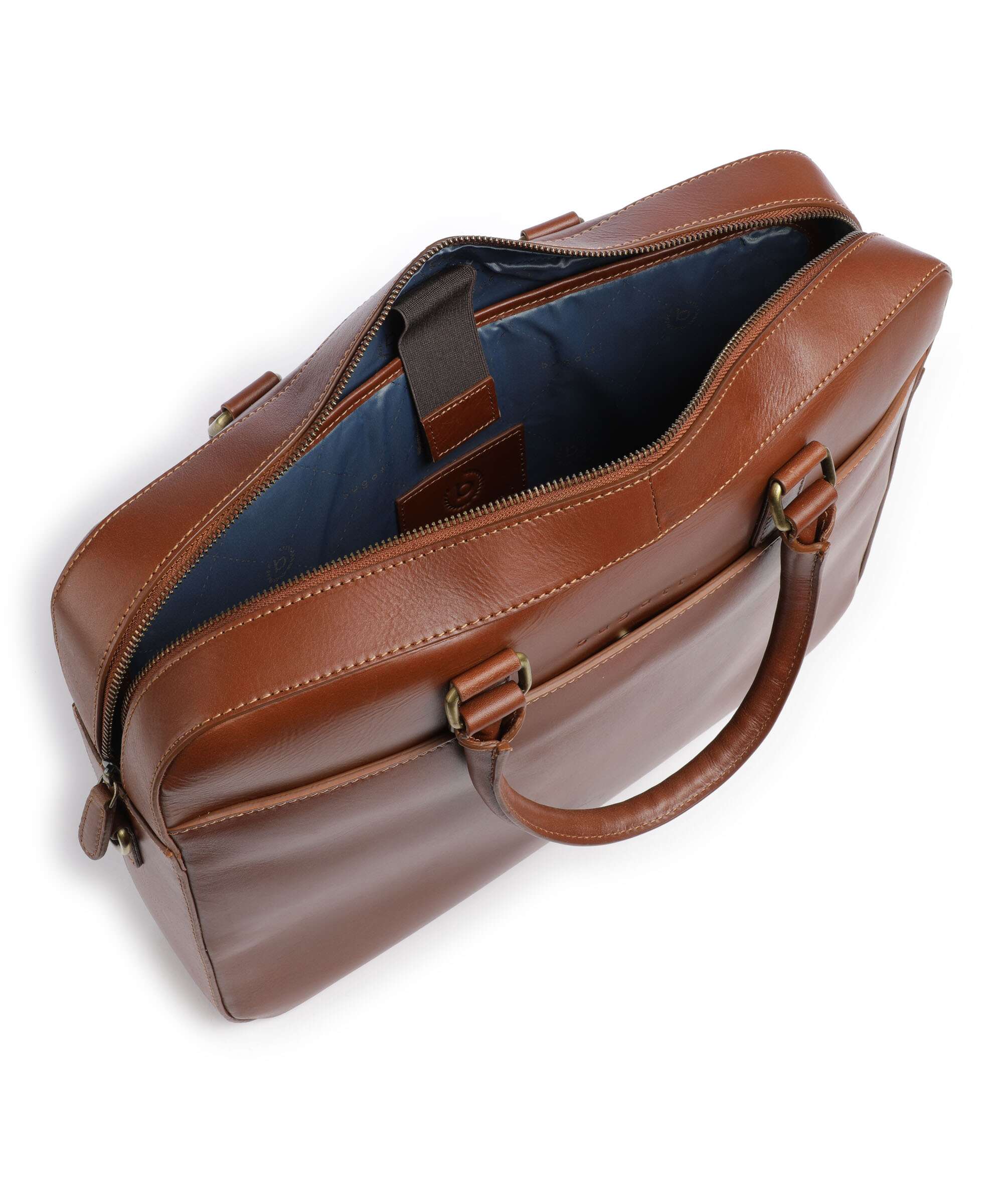 Bugatti Remo Briefcase cognac - Image 6