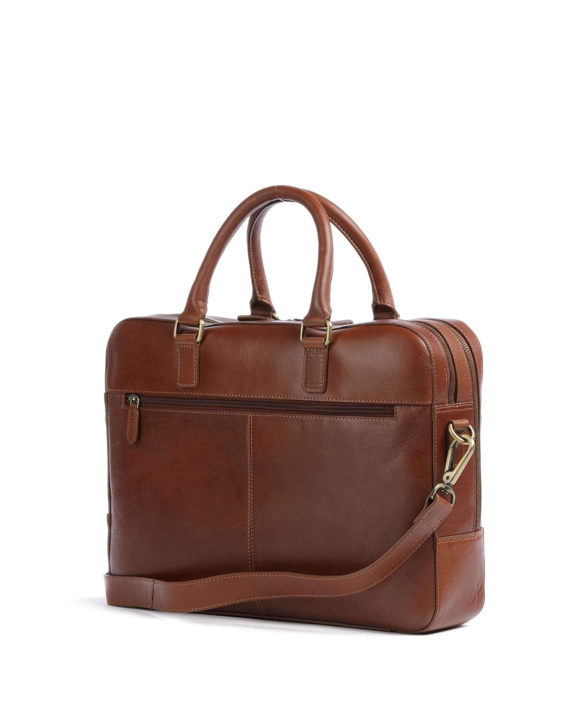 Bugatti Remo Briefcase cognac - Image 2
