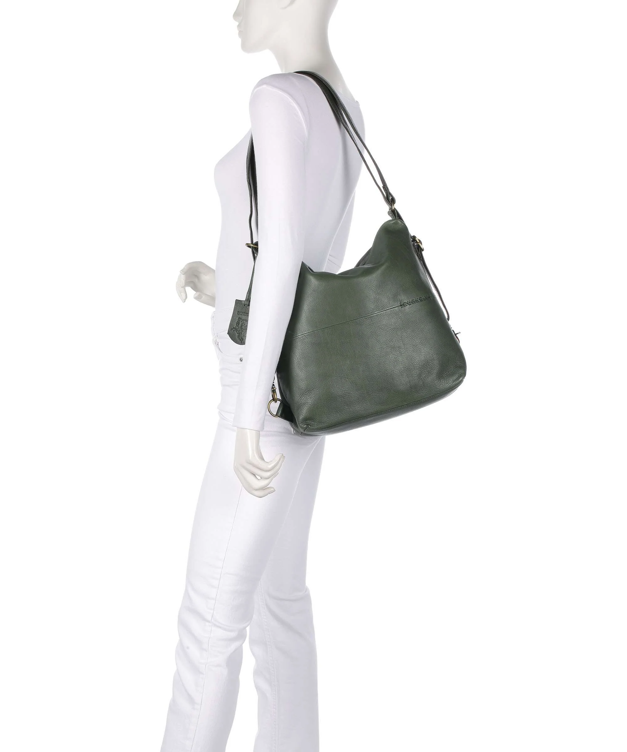 Burkely Natural Norah Backpack bag grass green - Image 3