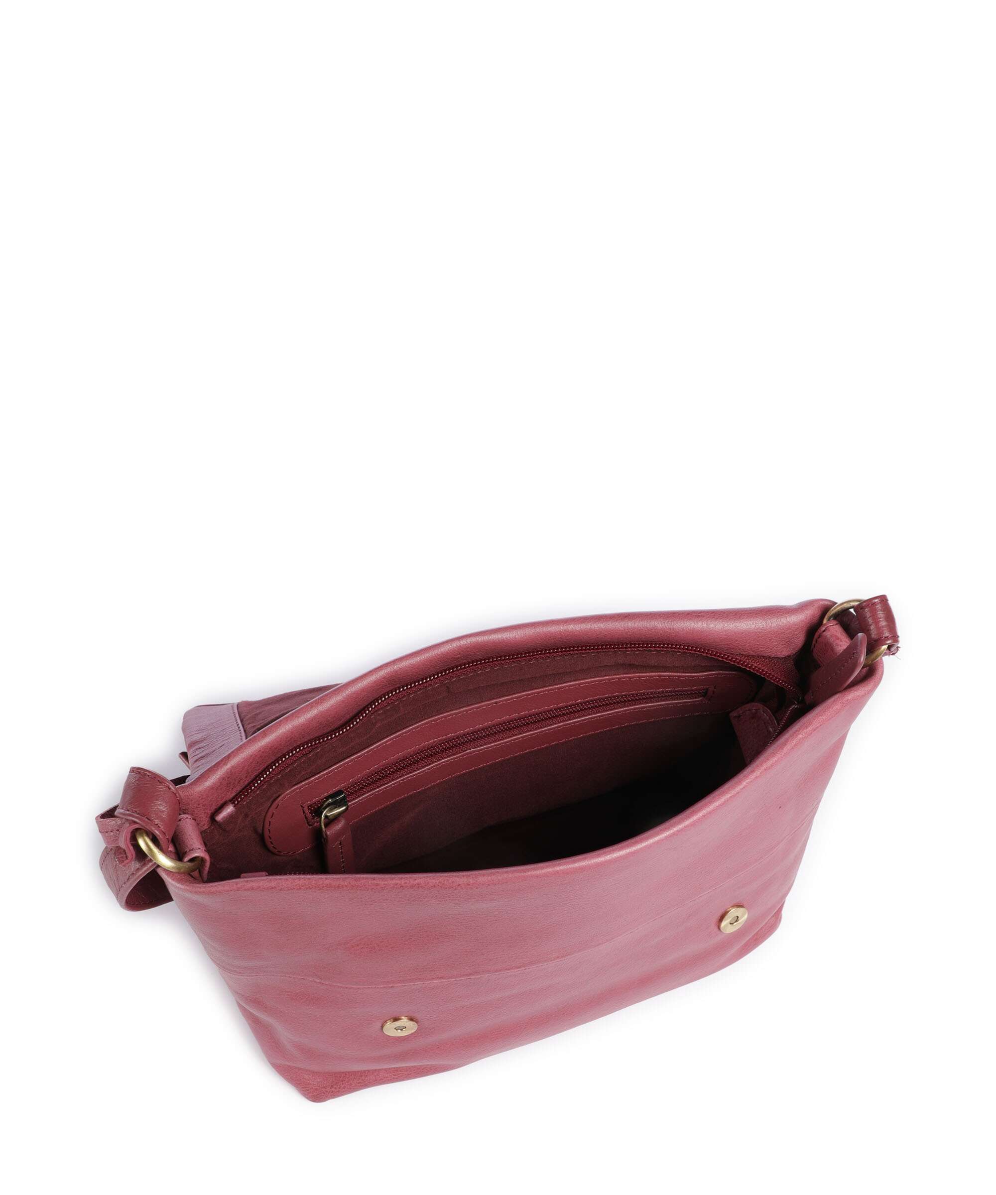 Burkely Natural Norah Crossbody bag poppy pink - Image 6