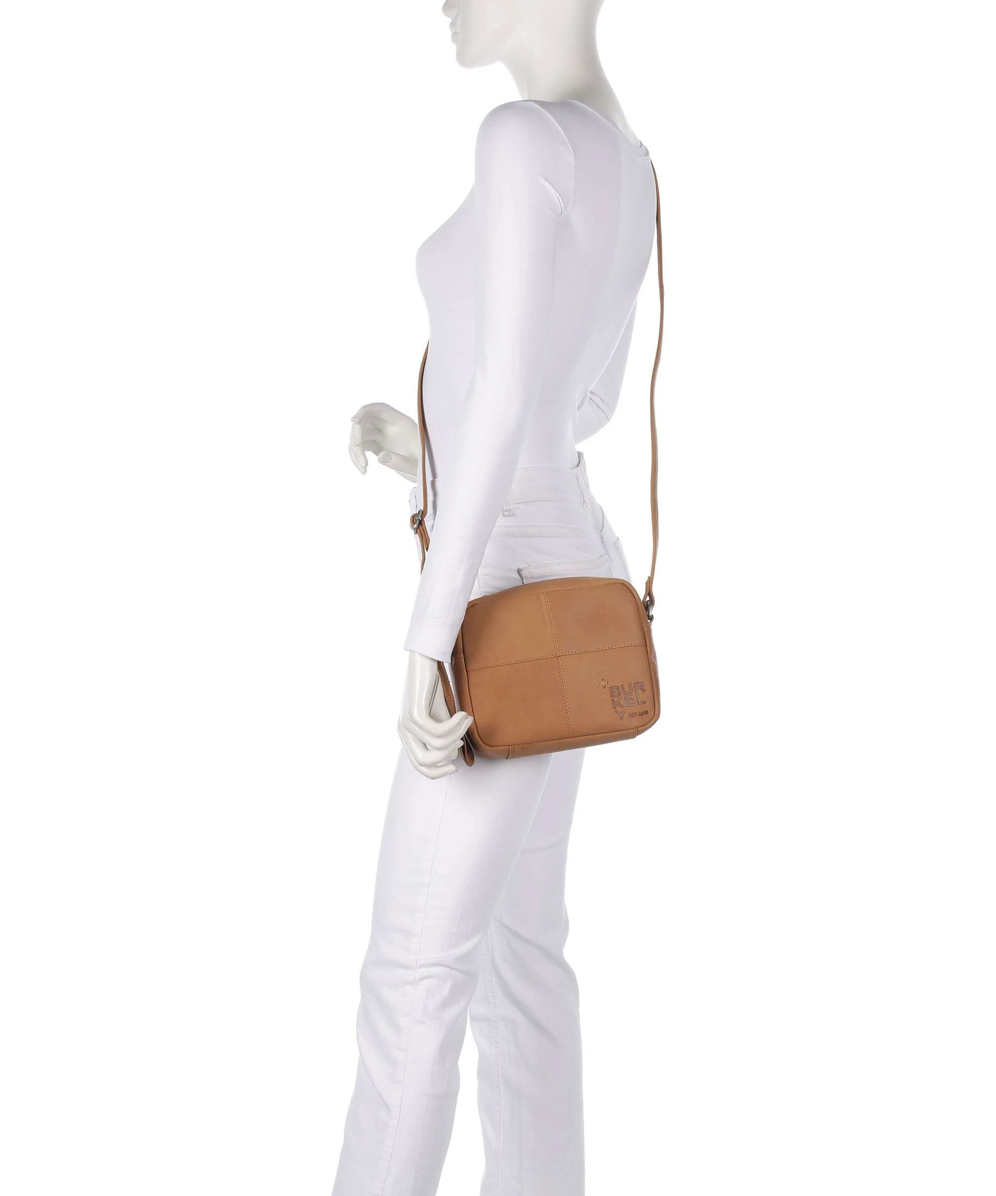 Burkely Rogue Robyn Crossbody bag cool cognac - Image 3