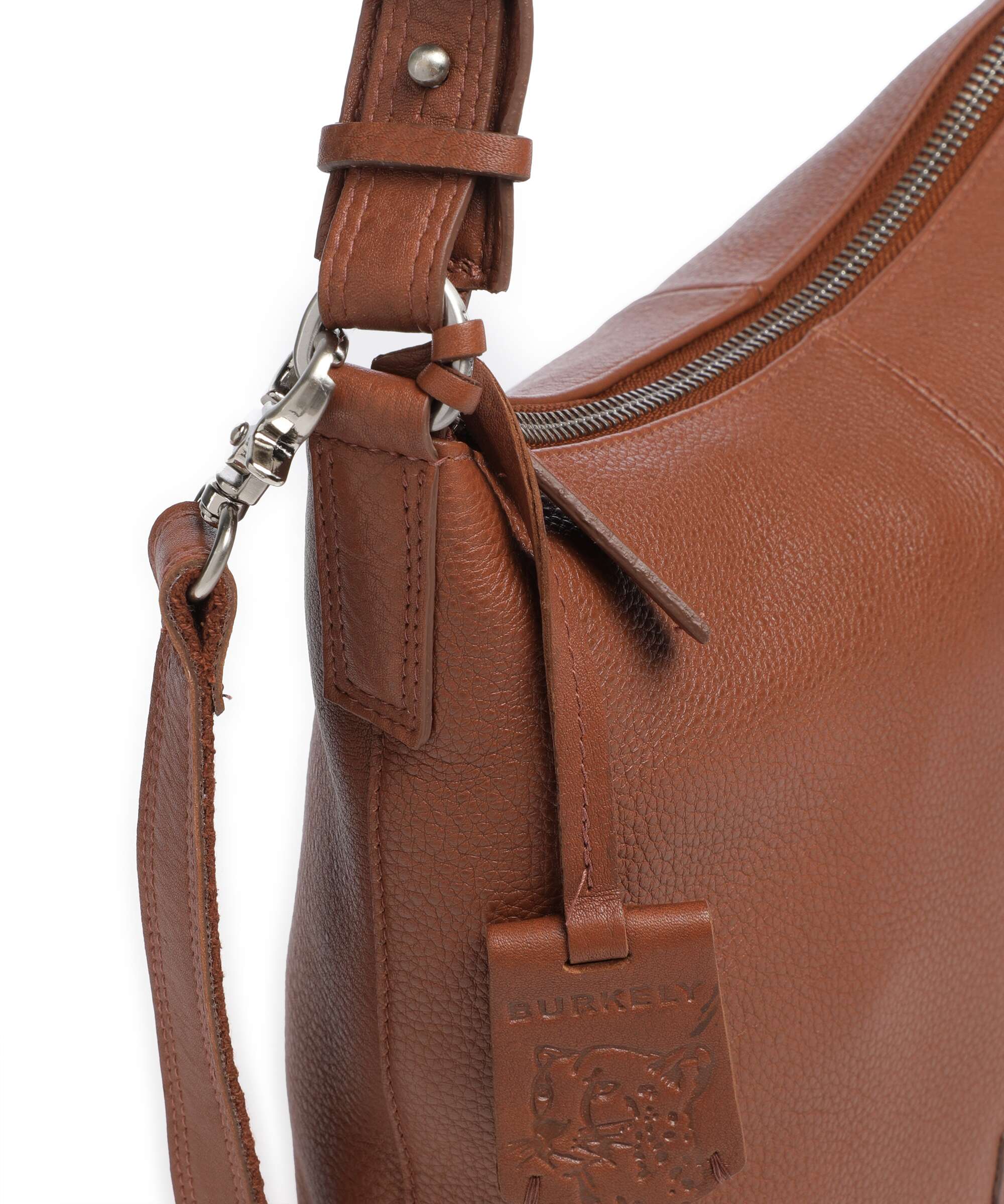 Burkely Soft Skylar Hobo bag chestnut - Image 5