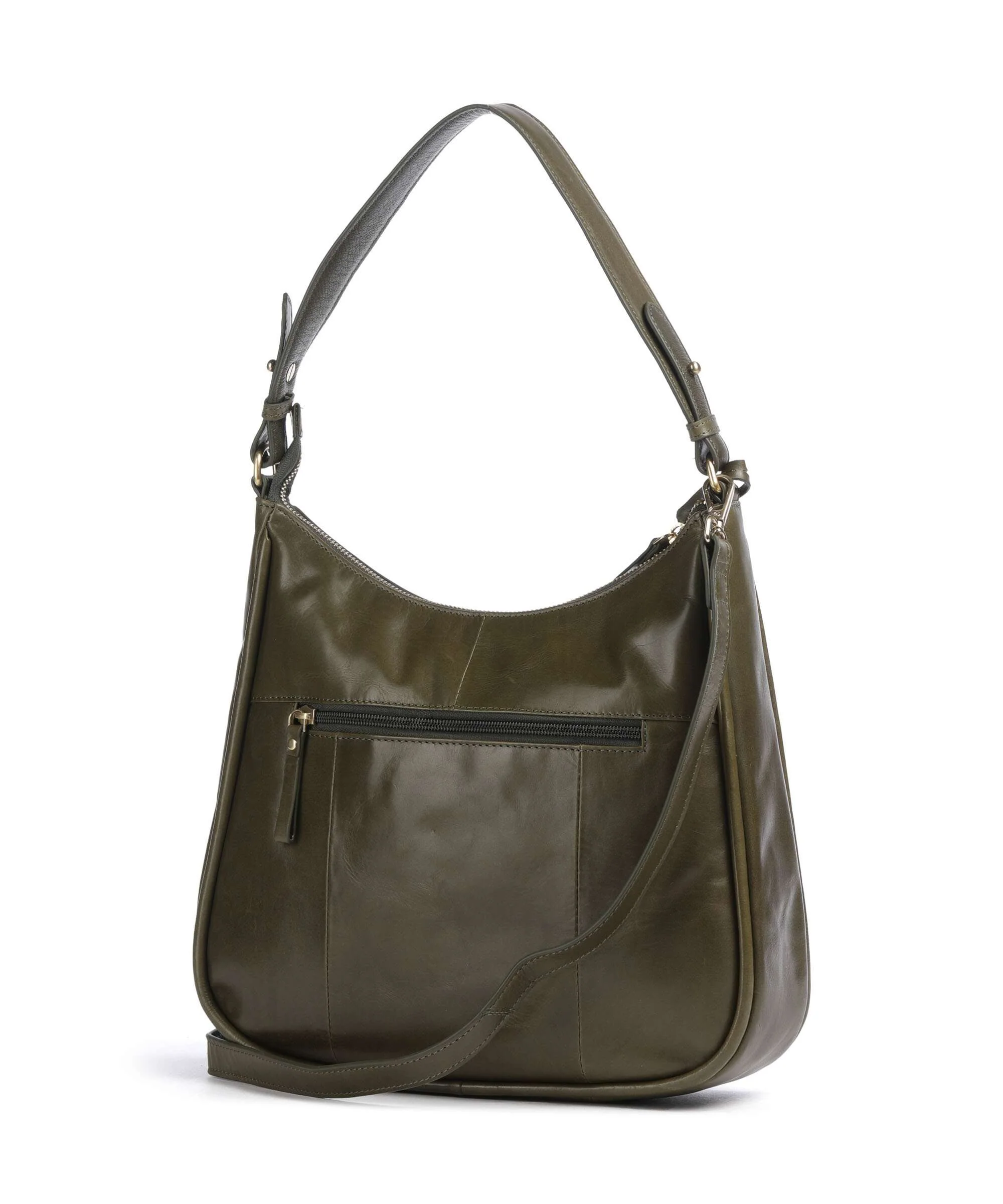 Burkely Vintage Veda Hobo bag olive - Image 2