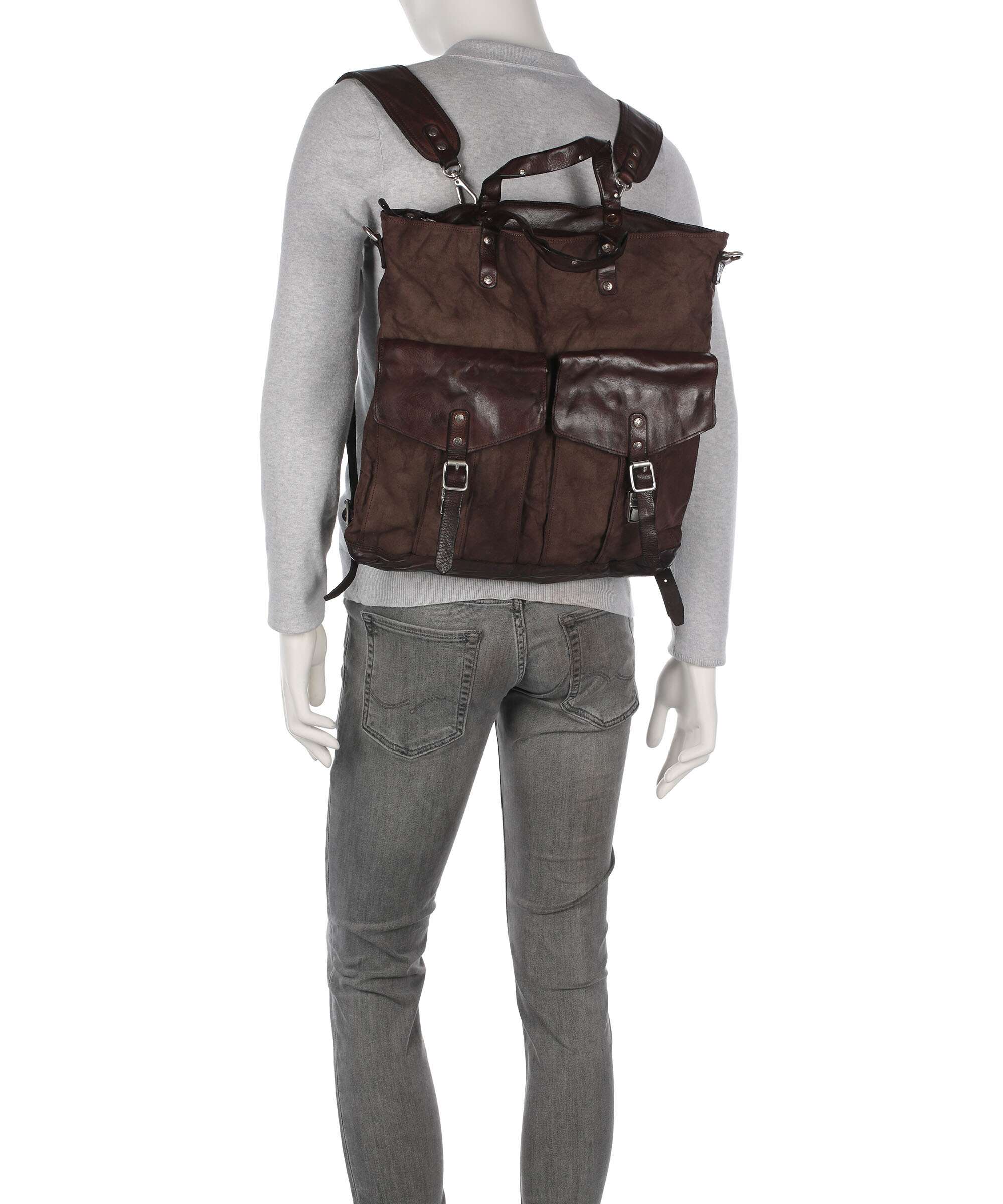 Campomaggi Backpack bag verde militare/moro - Image 4