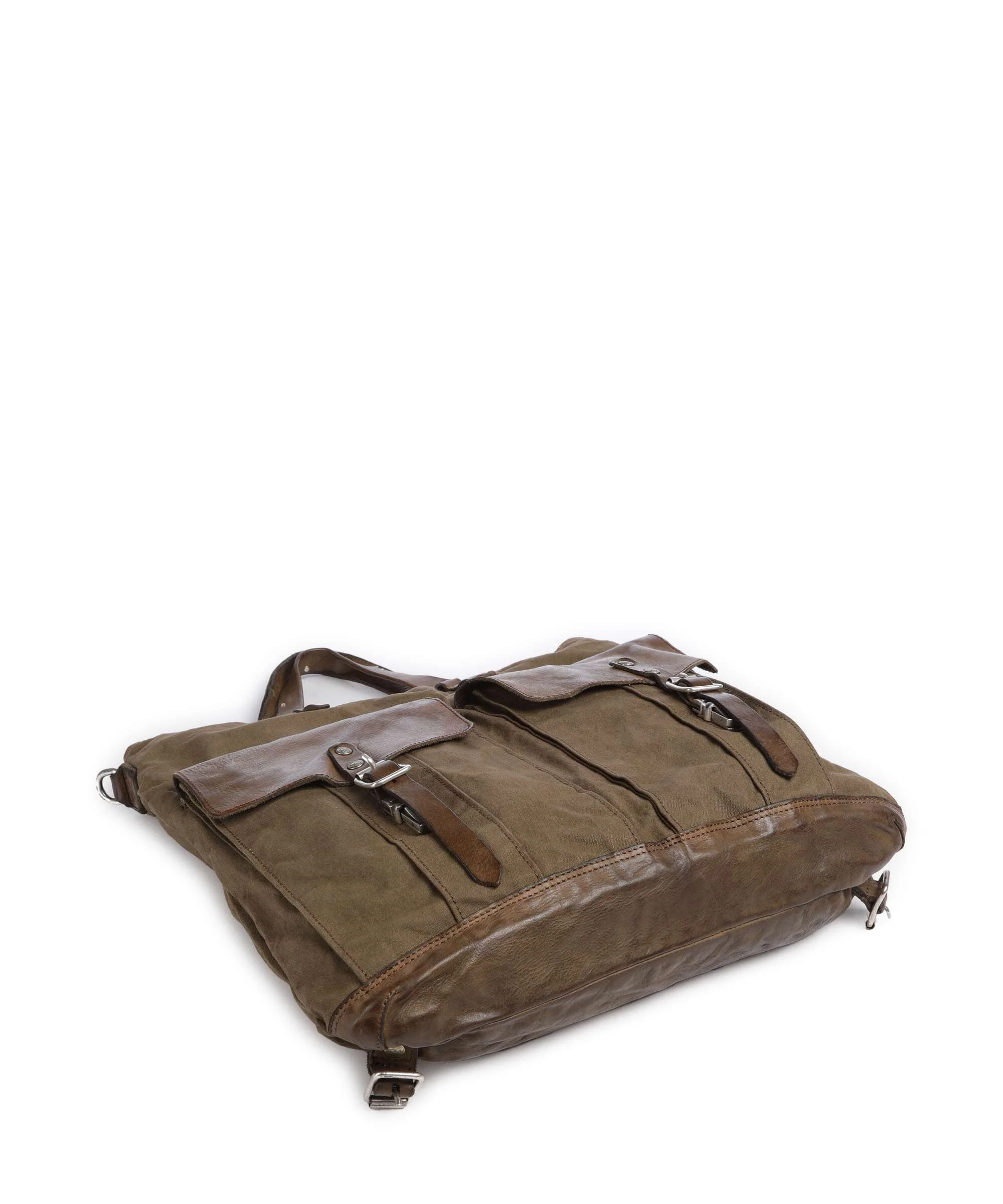 Campomaggi Backpack bag verde militare - Image 5