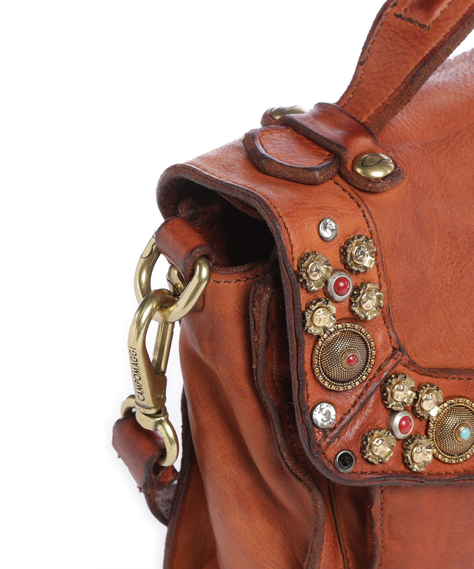 Campomaggi Crossbody bag cognac - Image 4