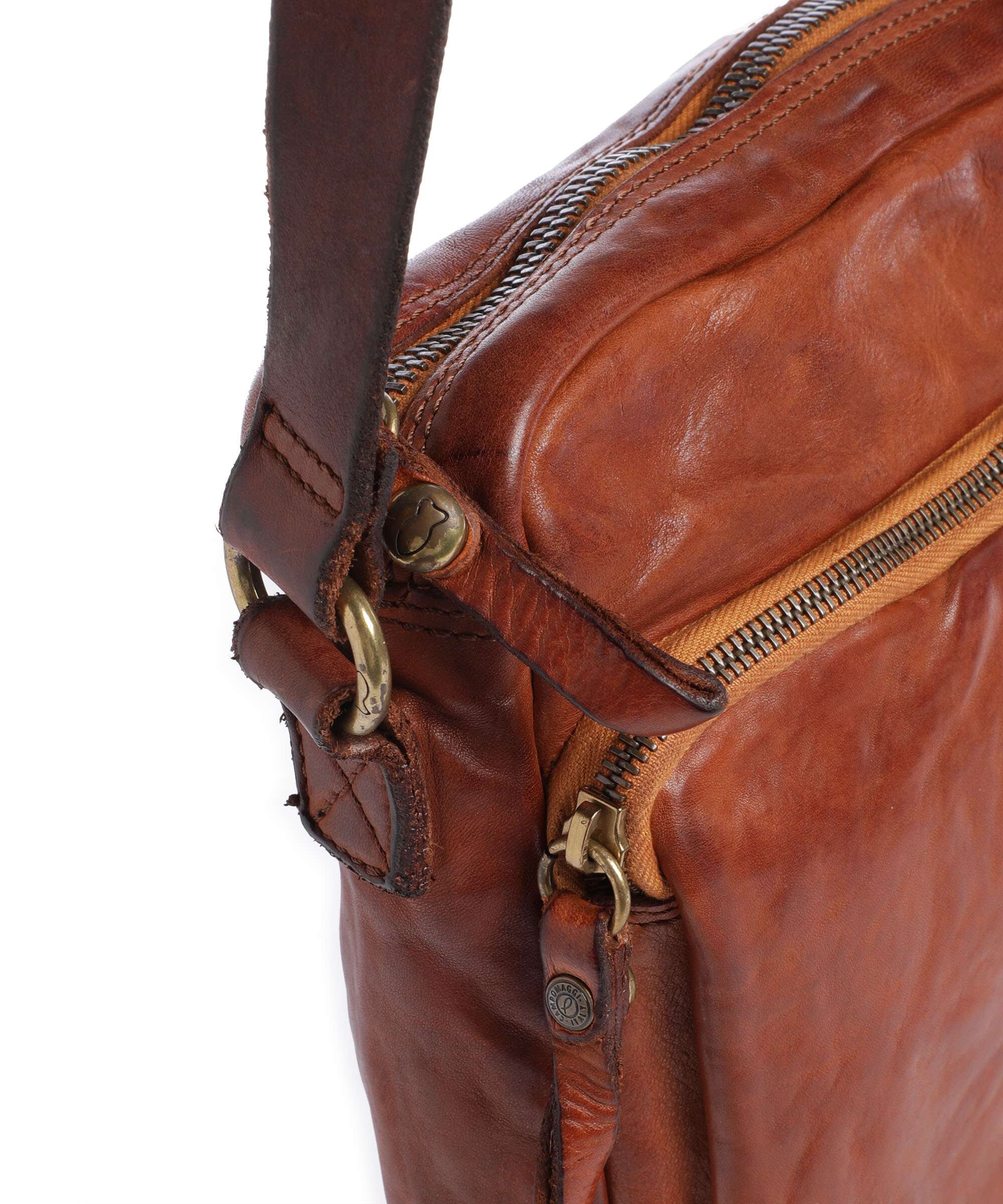 Campomaggi Crossbody bag cognac - Image 5