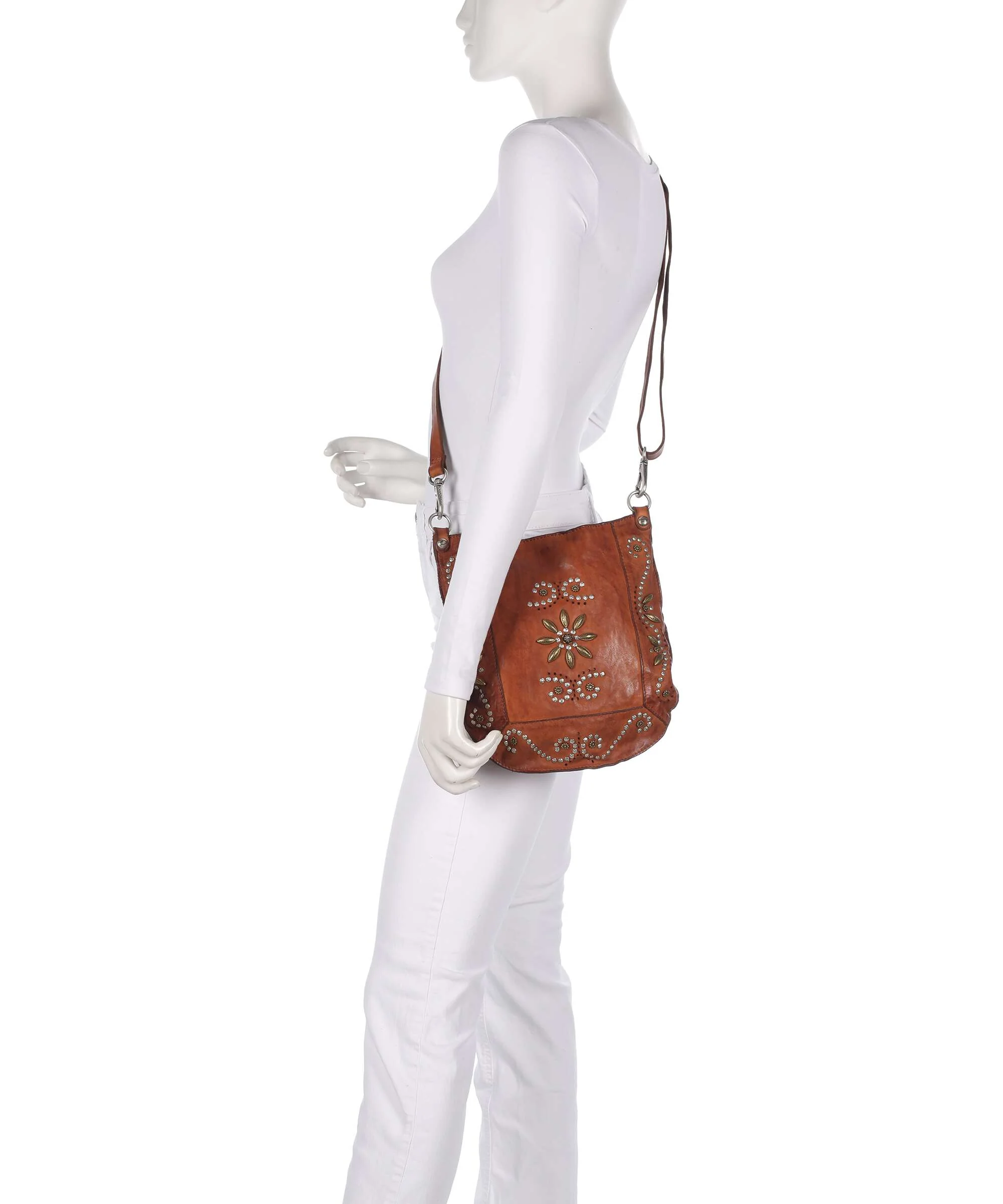 Campomaggi Crossbody bag cognac - Image 3
