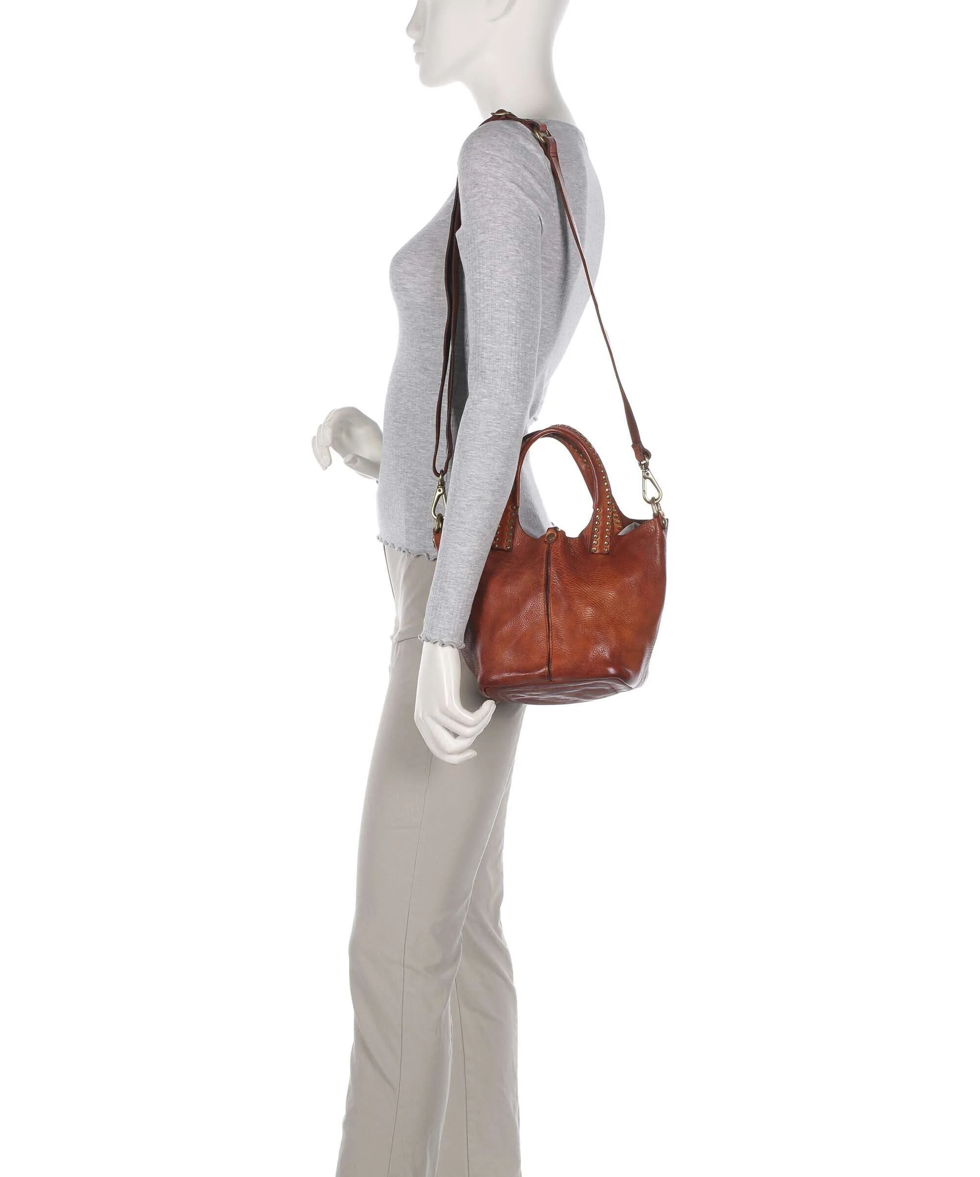 Campomaggi Crossbody bag cognac - Image 4