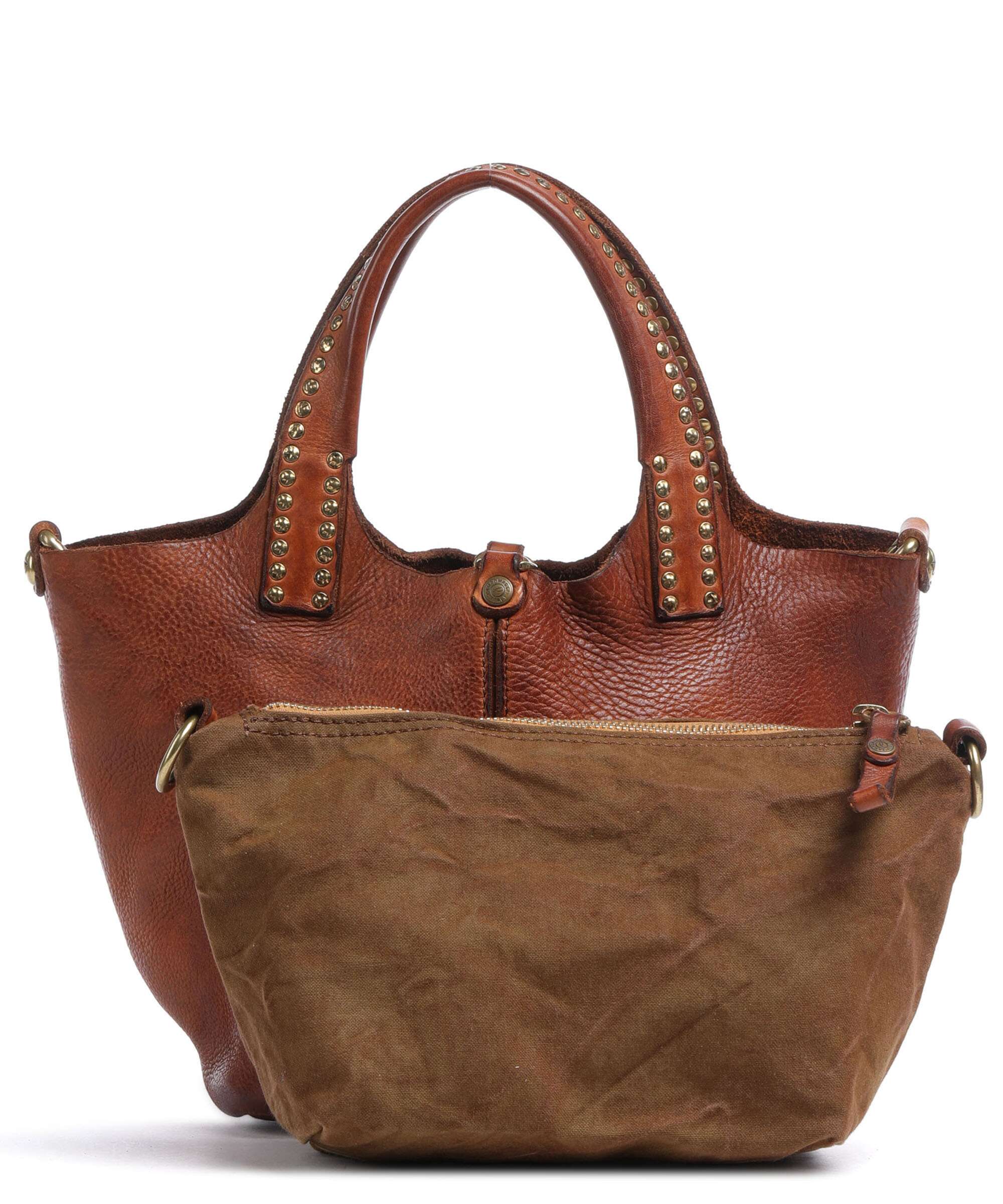 Campomaggi Crossbody bag cognac - Image 5