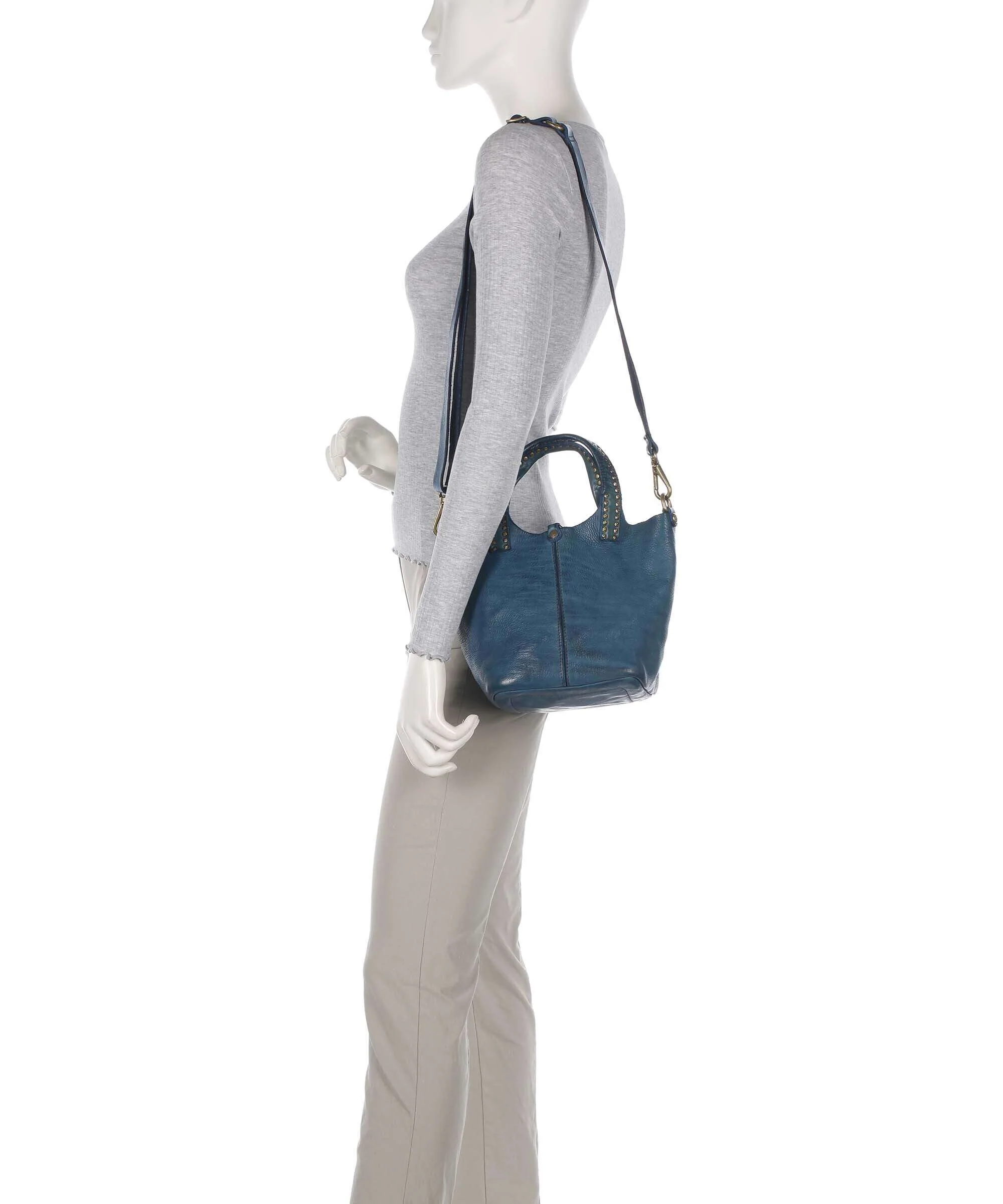 Campomaggi Crossbody bag sapphire - Image 4