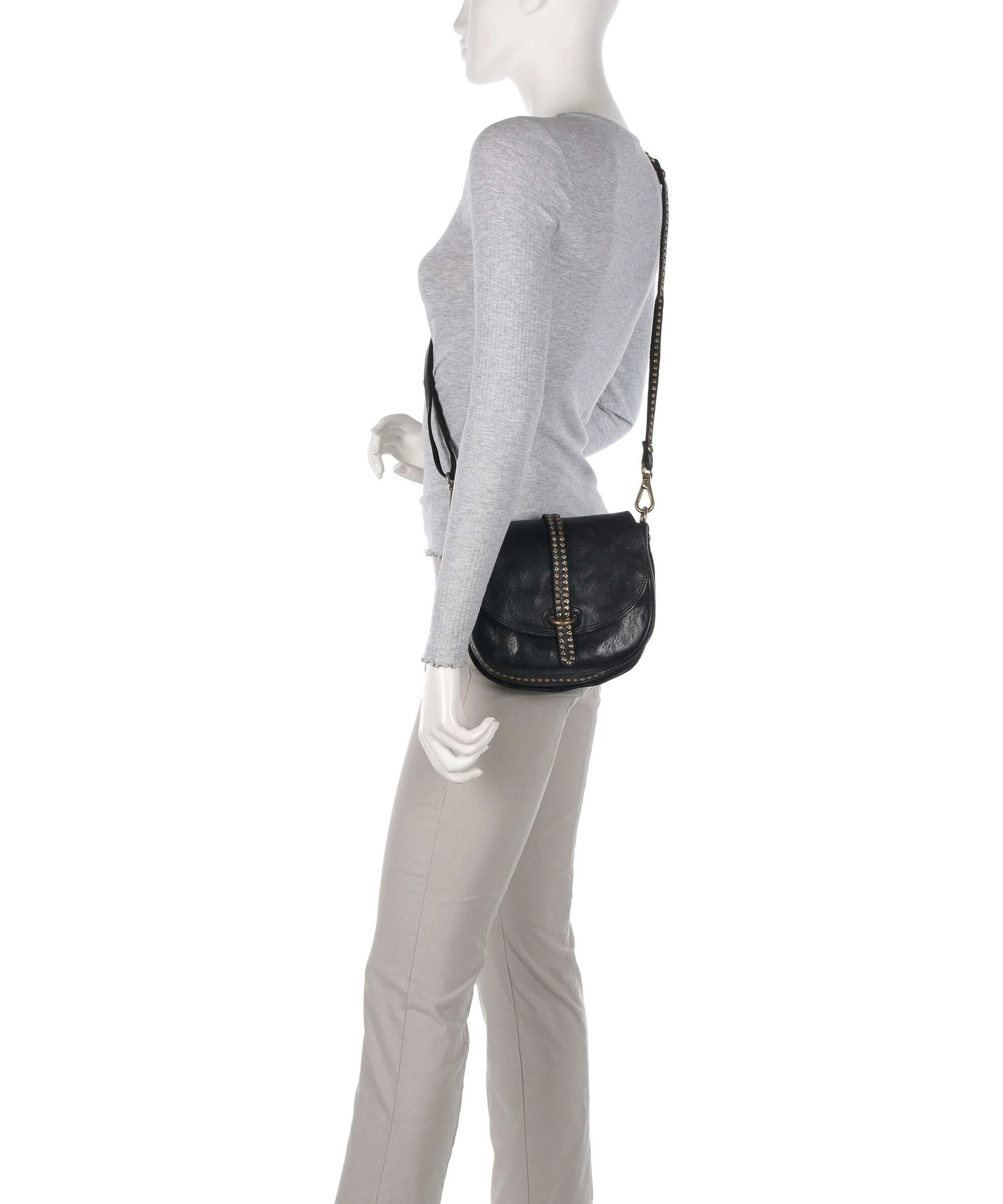 Campomaggi Crossbody bag nero - Image 3