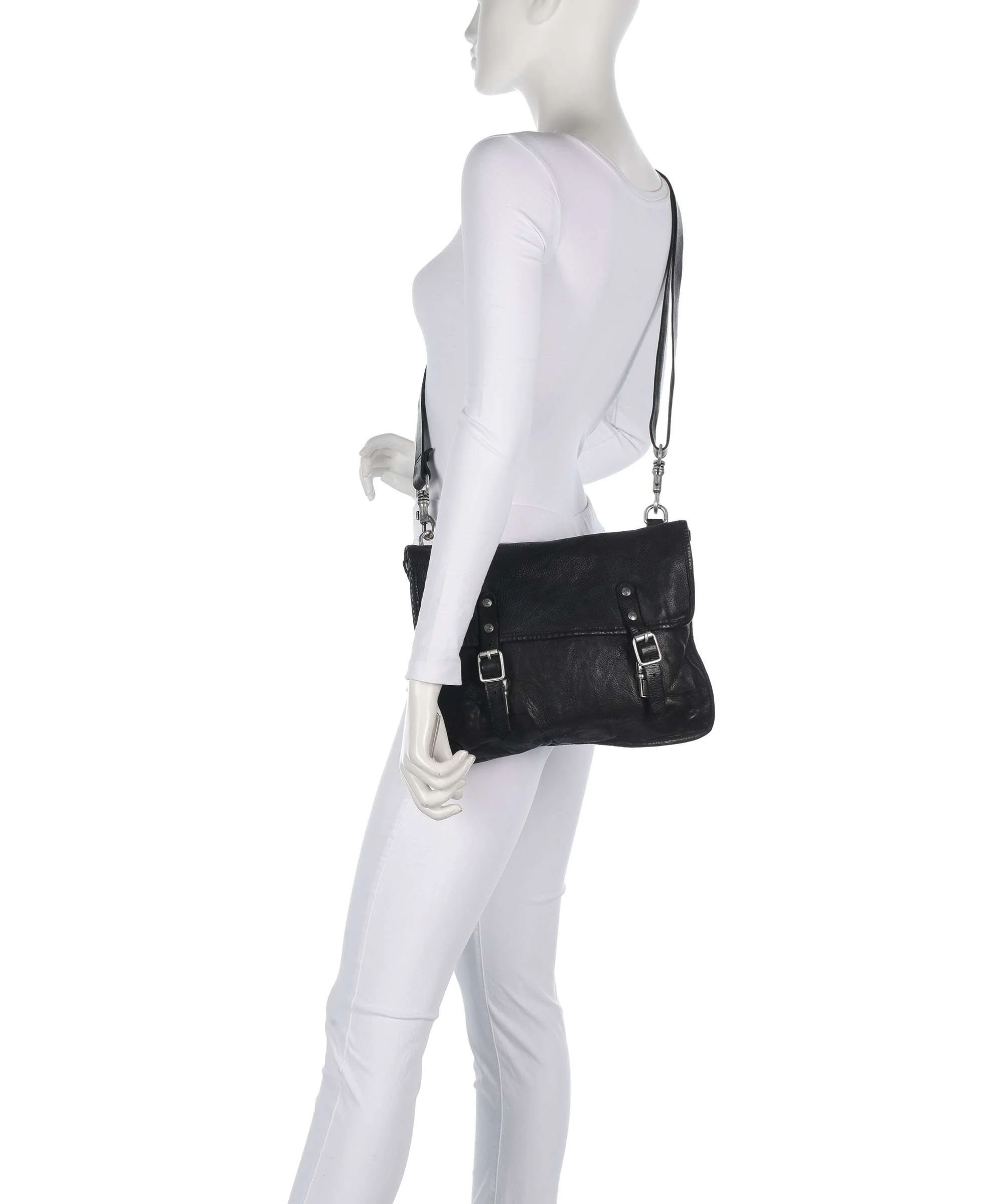 Campomaggi Crossbody bag nero - Image 3
