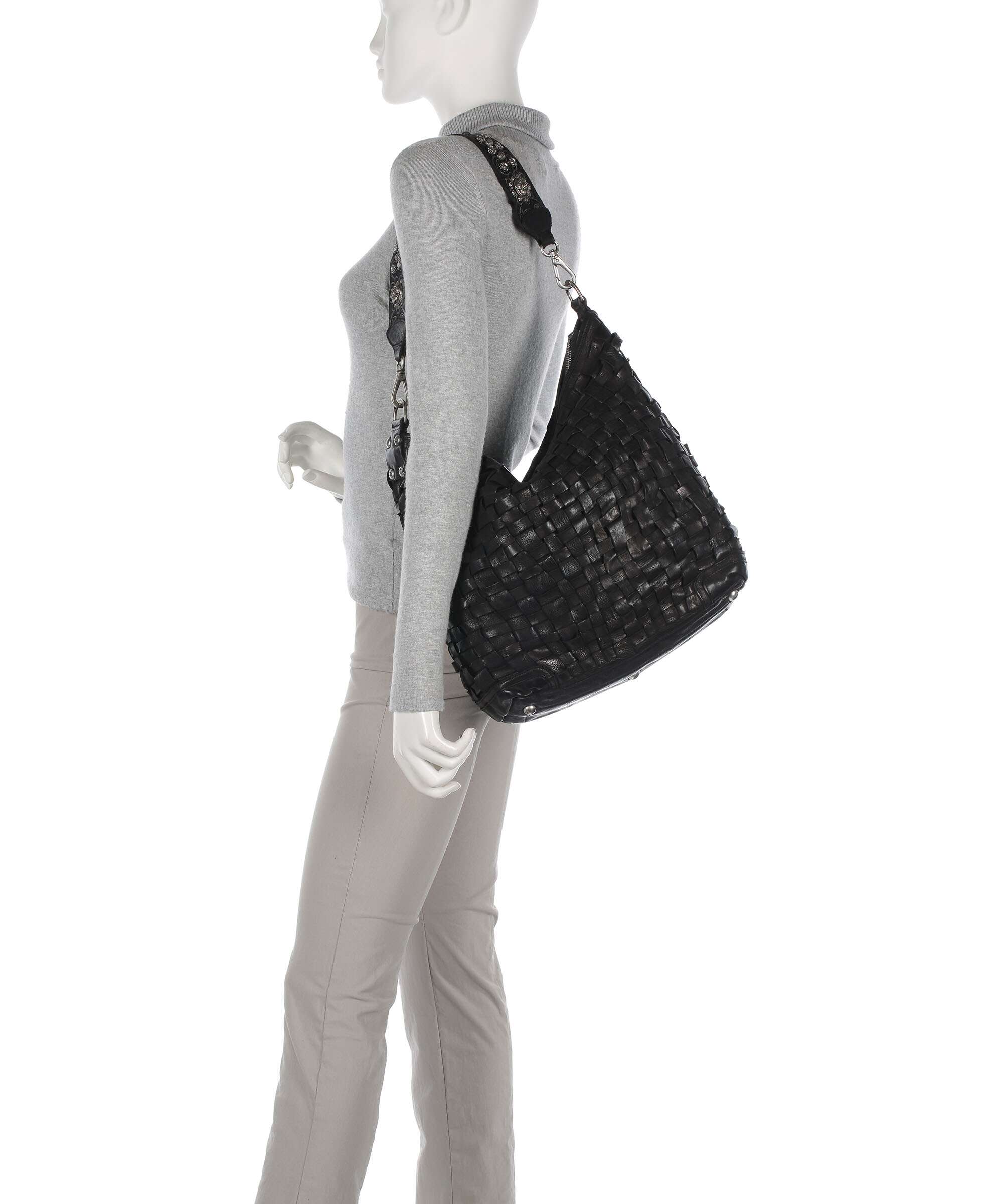 Campomaggi Hobo bag nero - Image 3